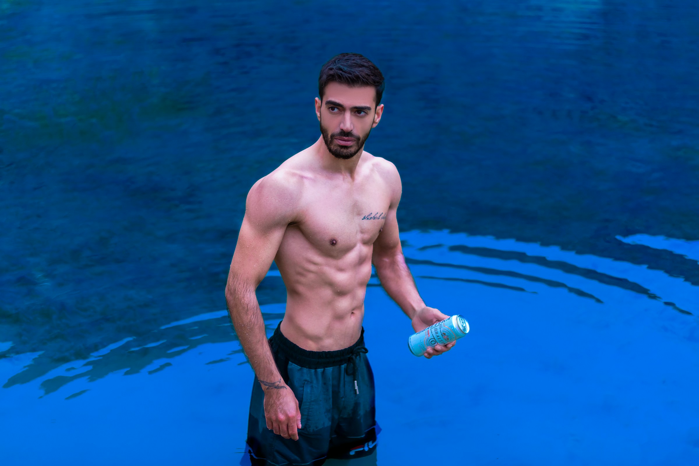 Healthy looking young man