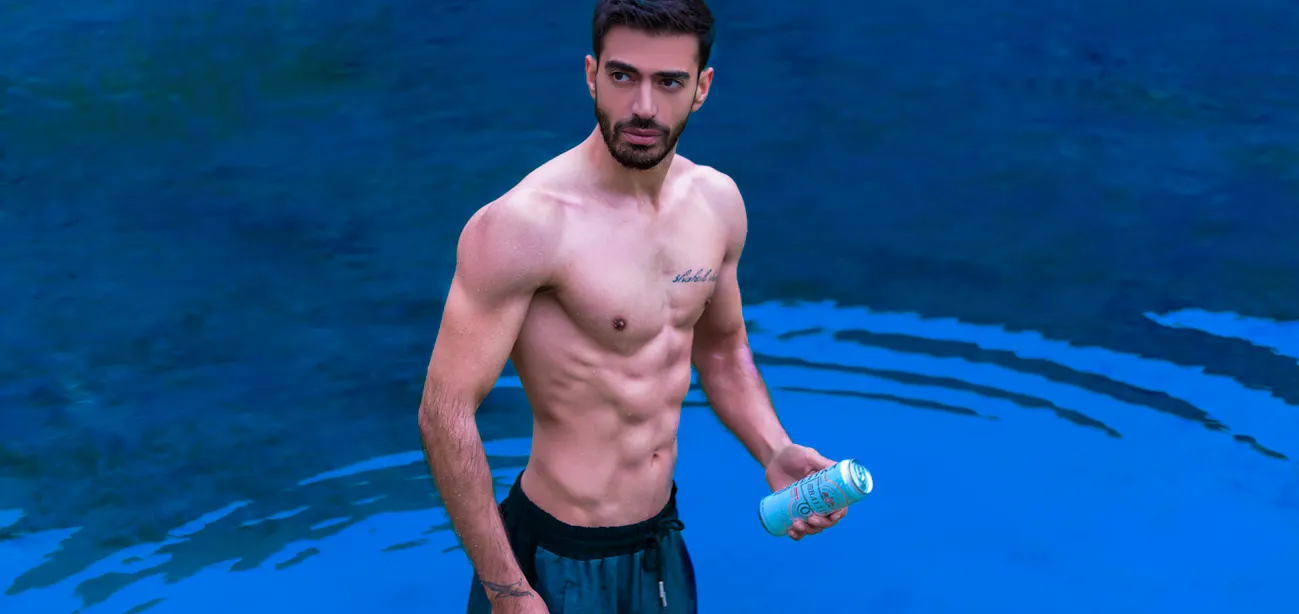 Healthy looking young man