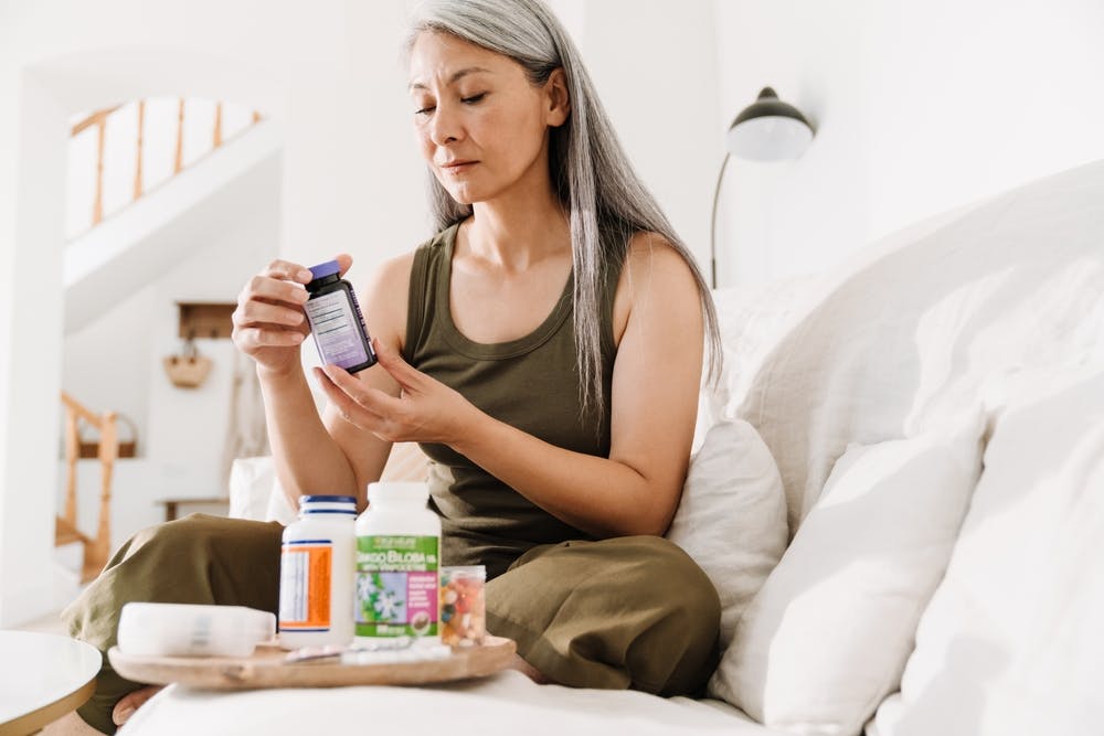 A lady considering whether to take spermidine supplements