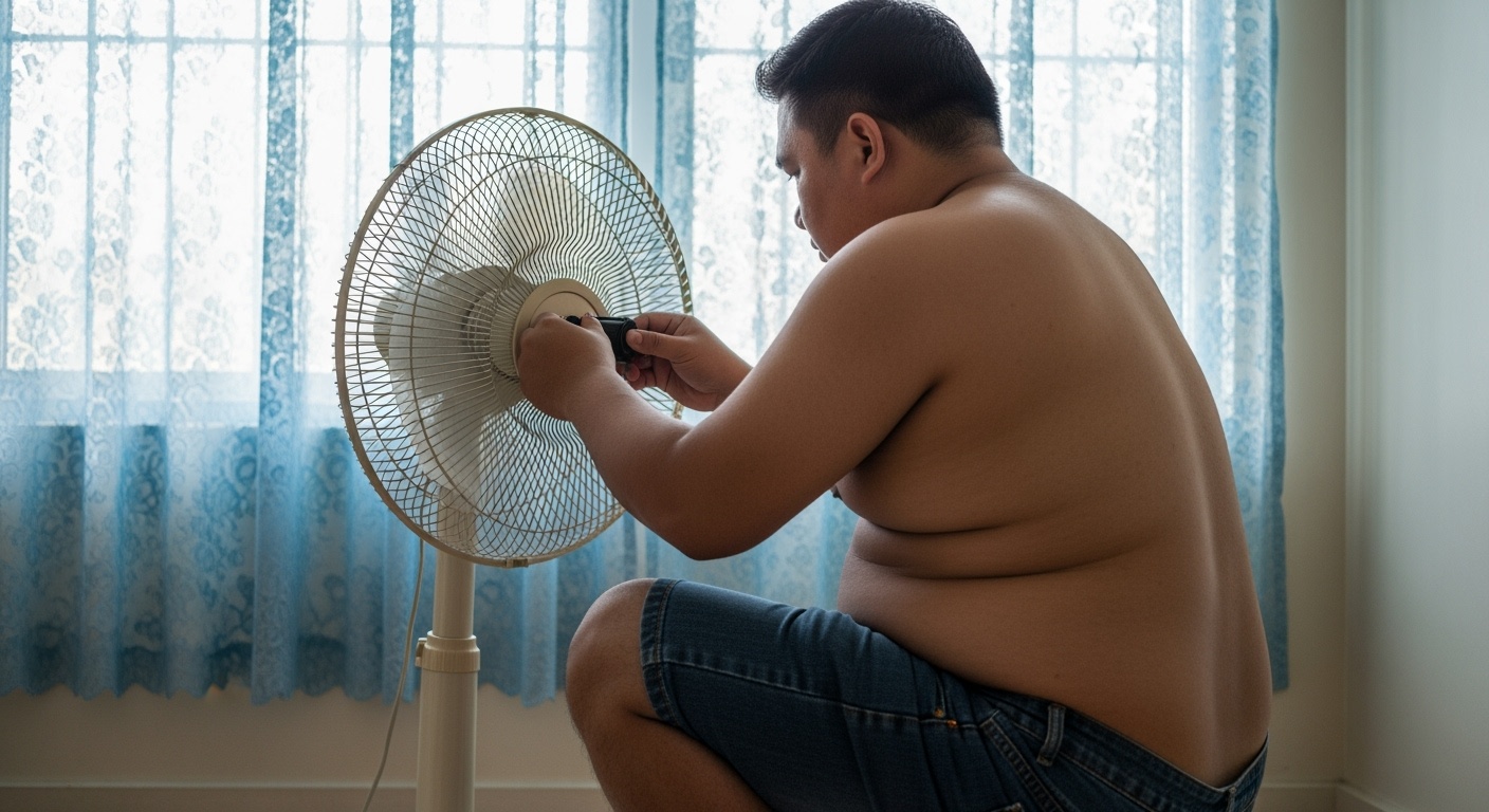Person with high visceral fat