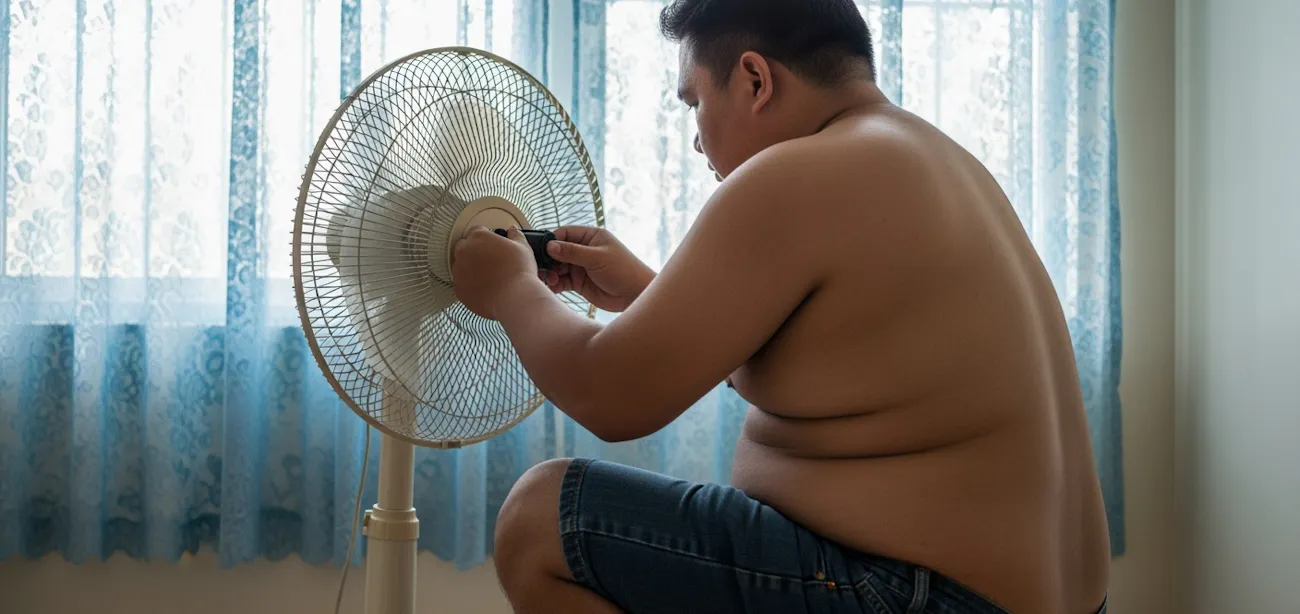 Person with high visceral fat