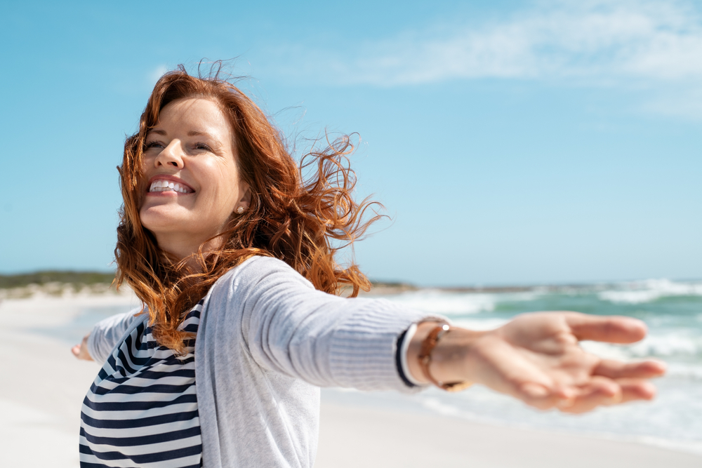 A person enjoying a good healthspan