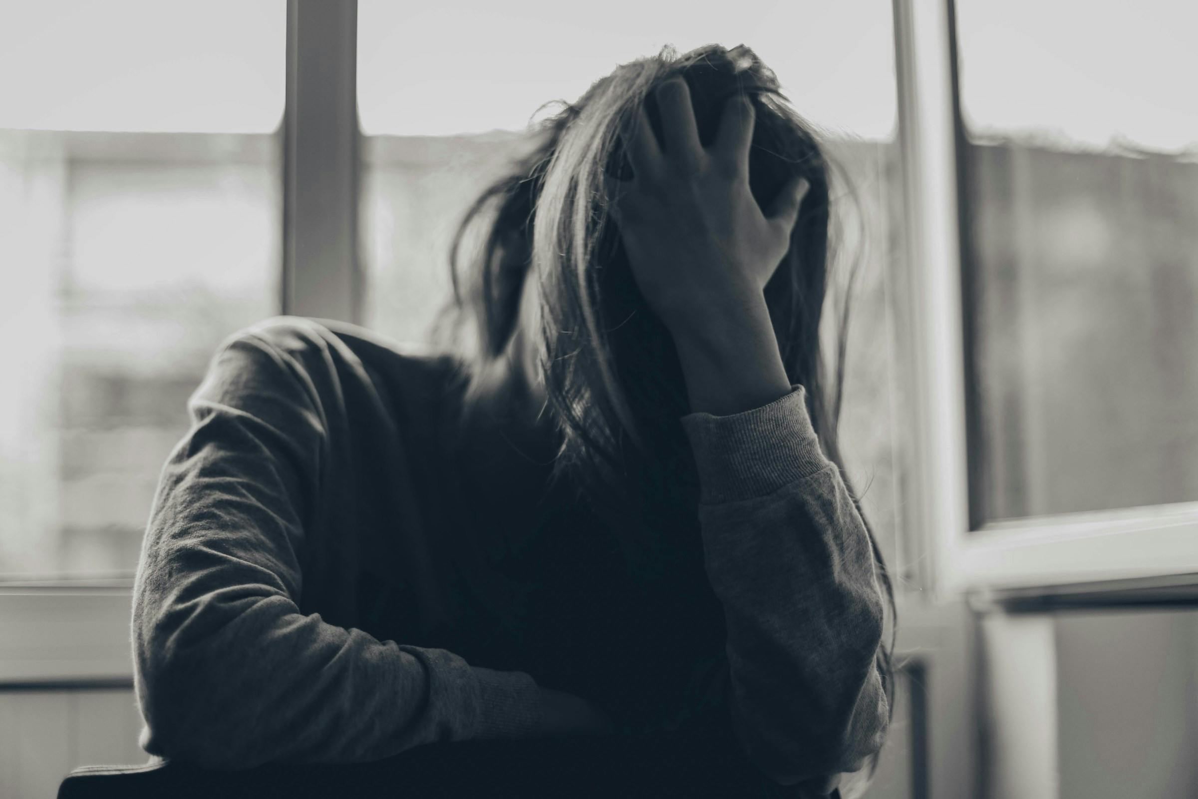 A Lady having headaches due to low ferritin