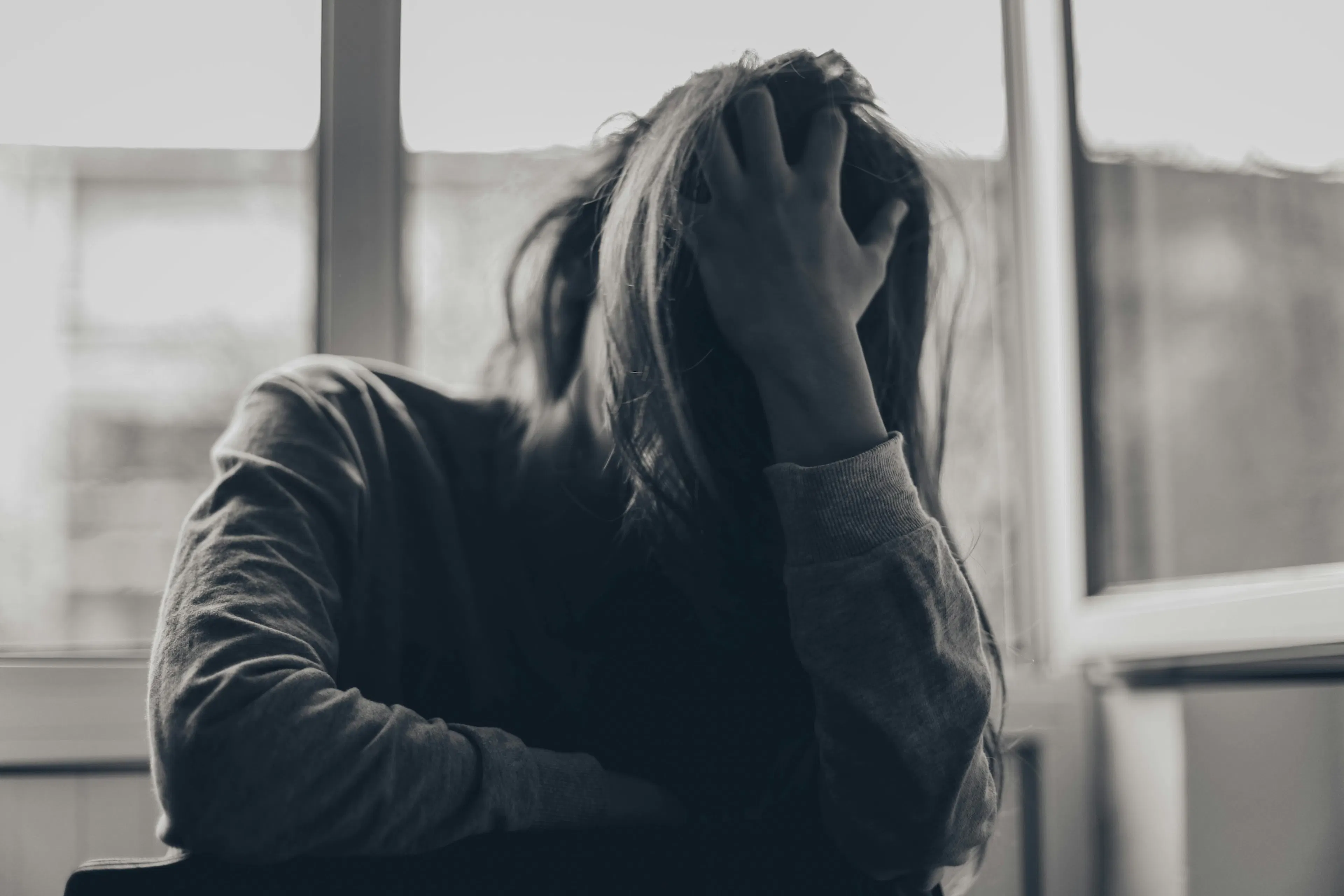 A Lady having headaches due to low ferritin