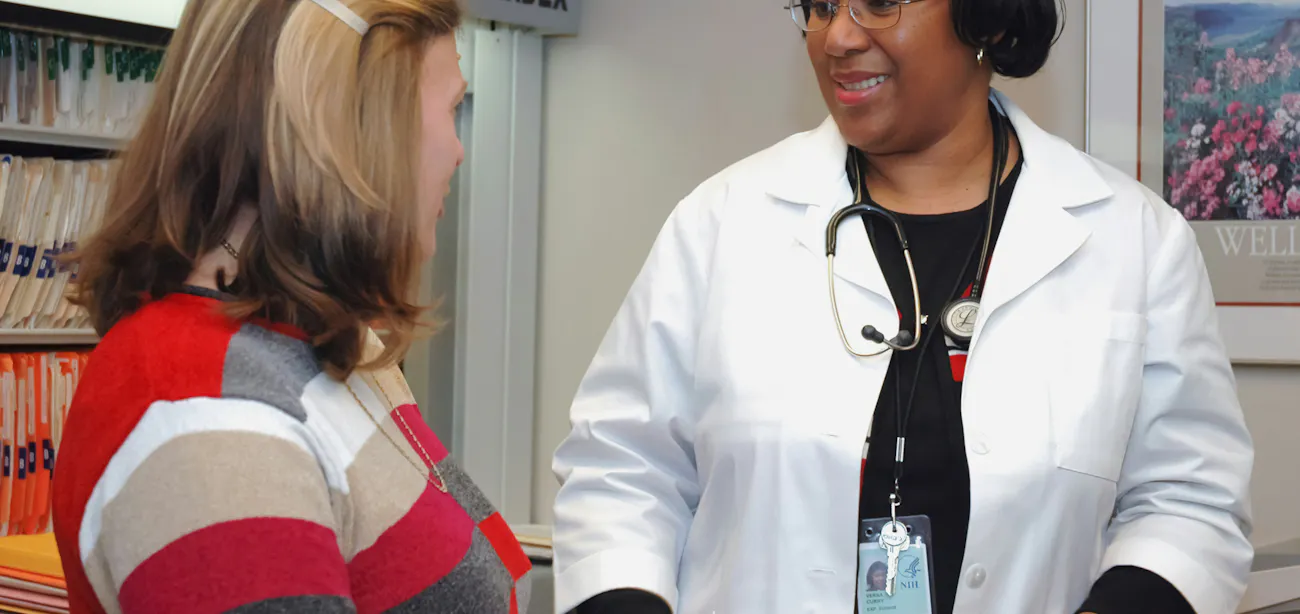 GLP-1 provider speaking with a patient