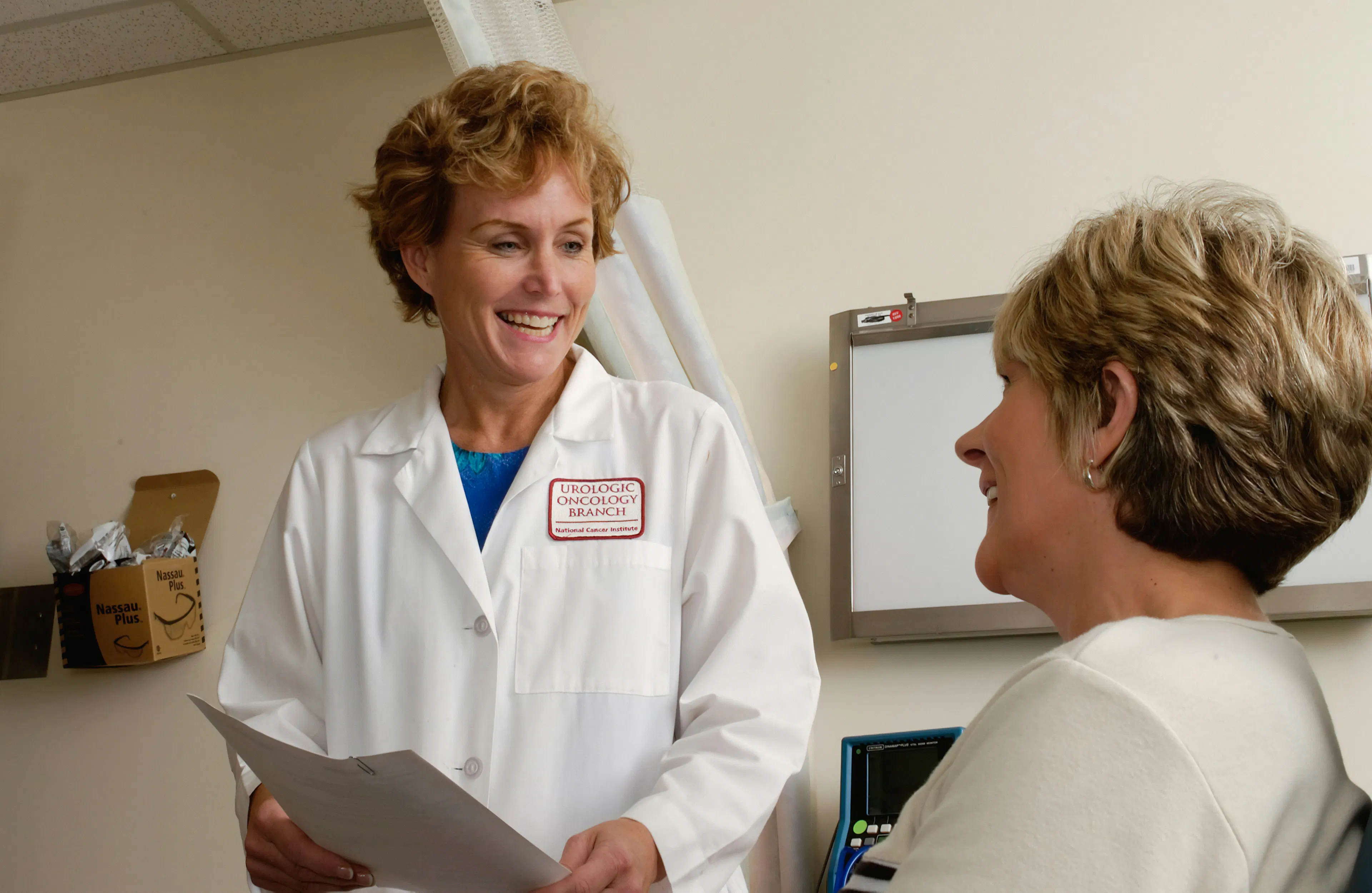 Clinician discussing GLP-1 with a patient