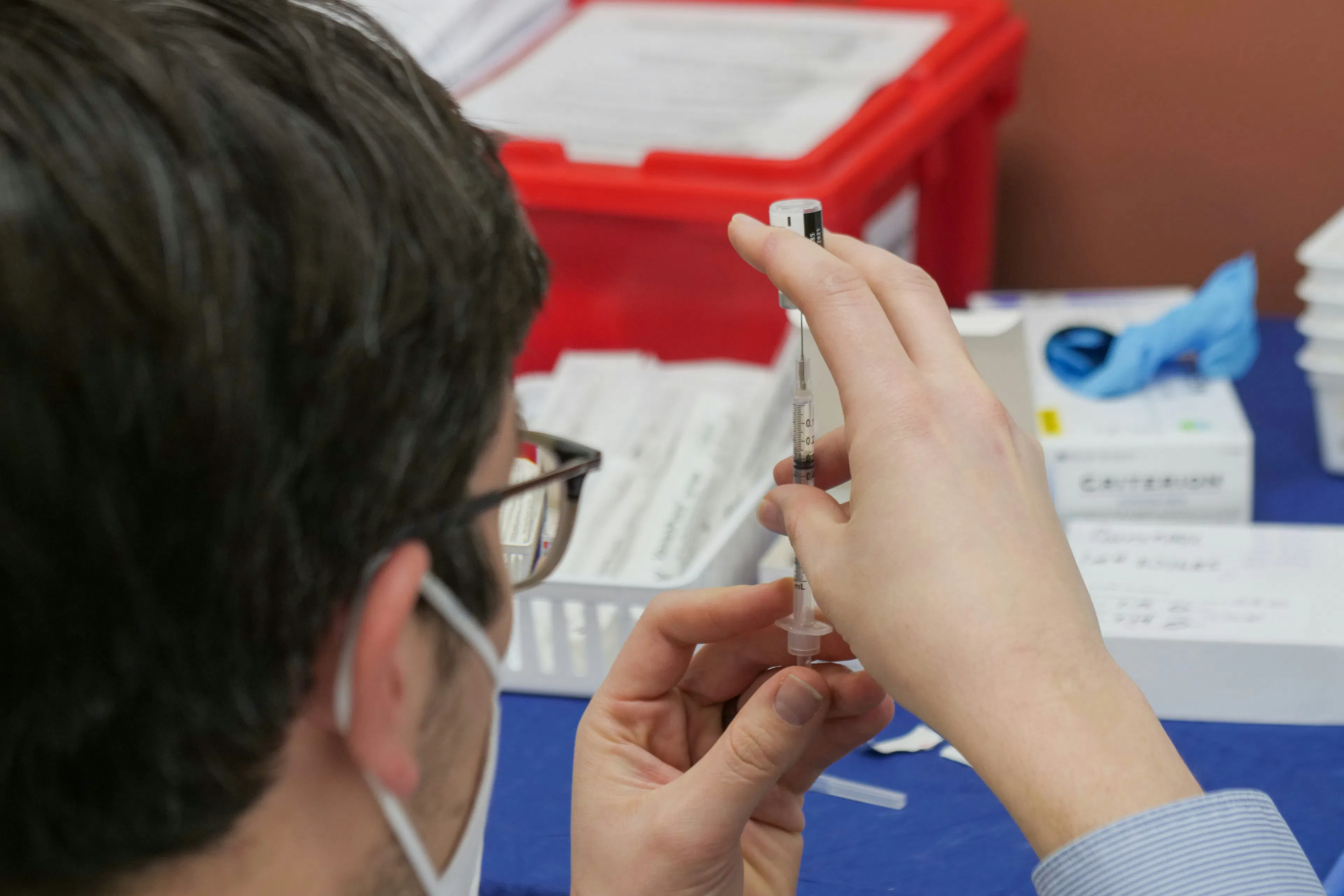 Compounded semaglutide vial and syringe