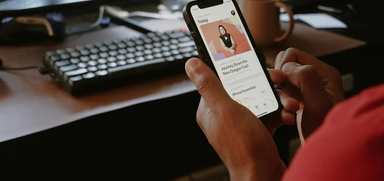 An image of a person selecting a metabolic health provider