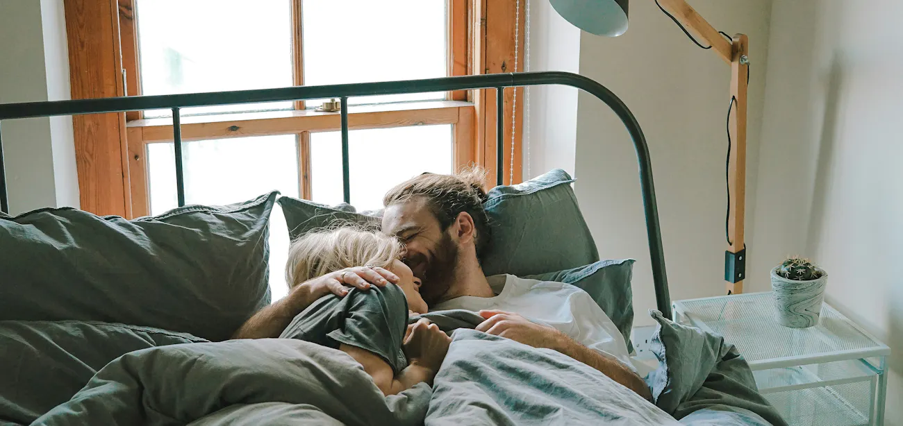 Image showing a couple having a romantic time after using PT-141 peptide