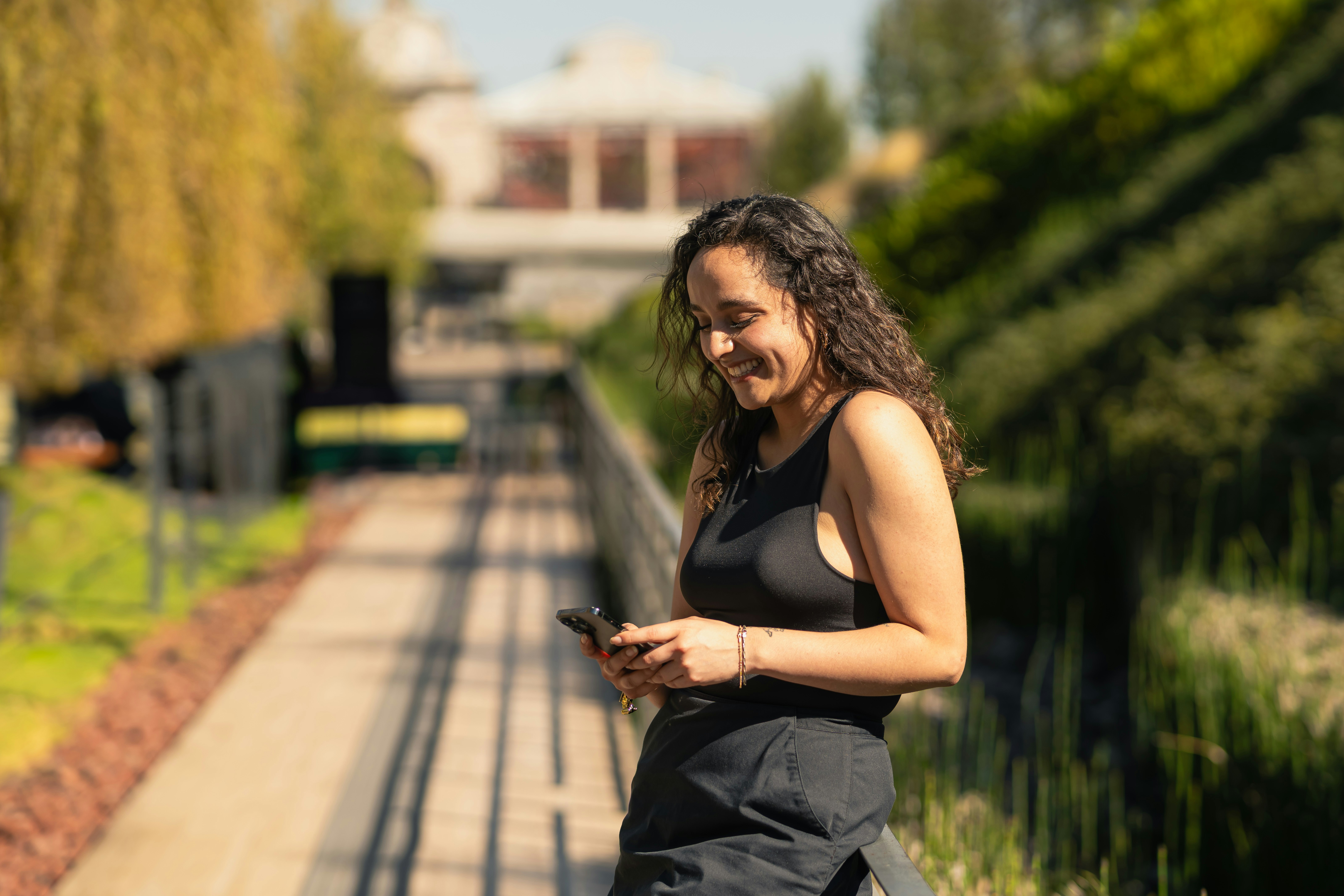 An image showing a lady using a wearable to track a peptide therapy
