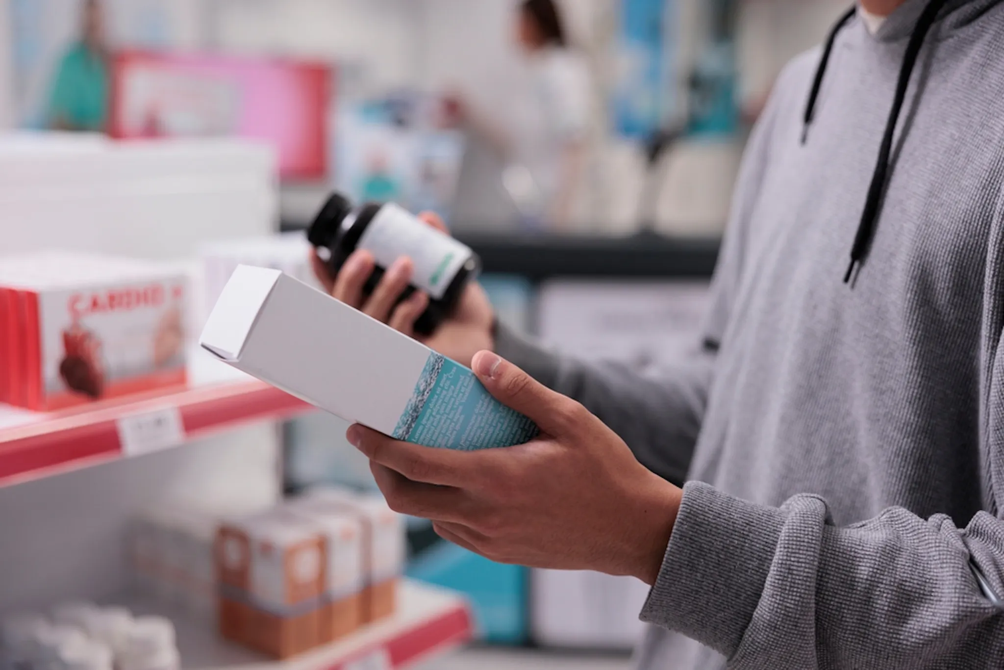 HSA card and prescription document showing peptide therapy cost reduction through tax-advantaged health savings account