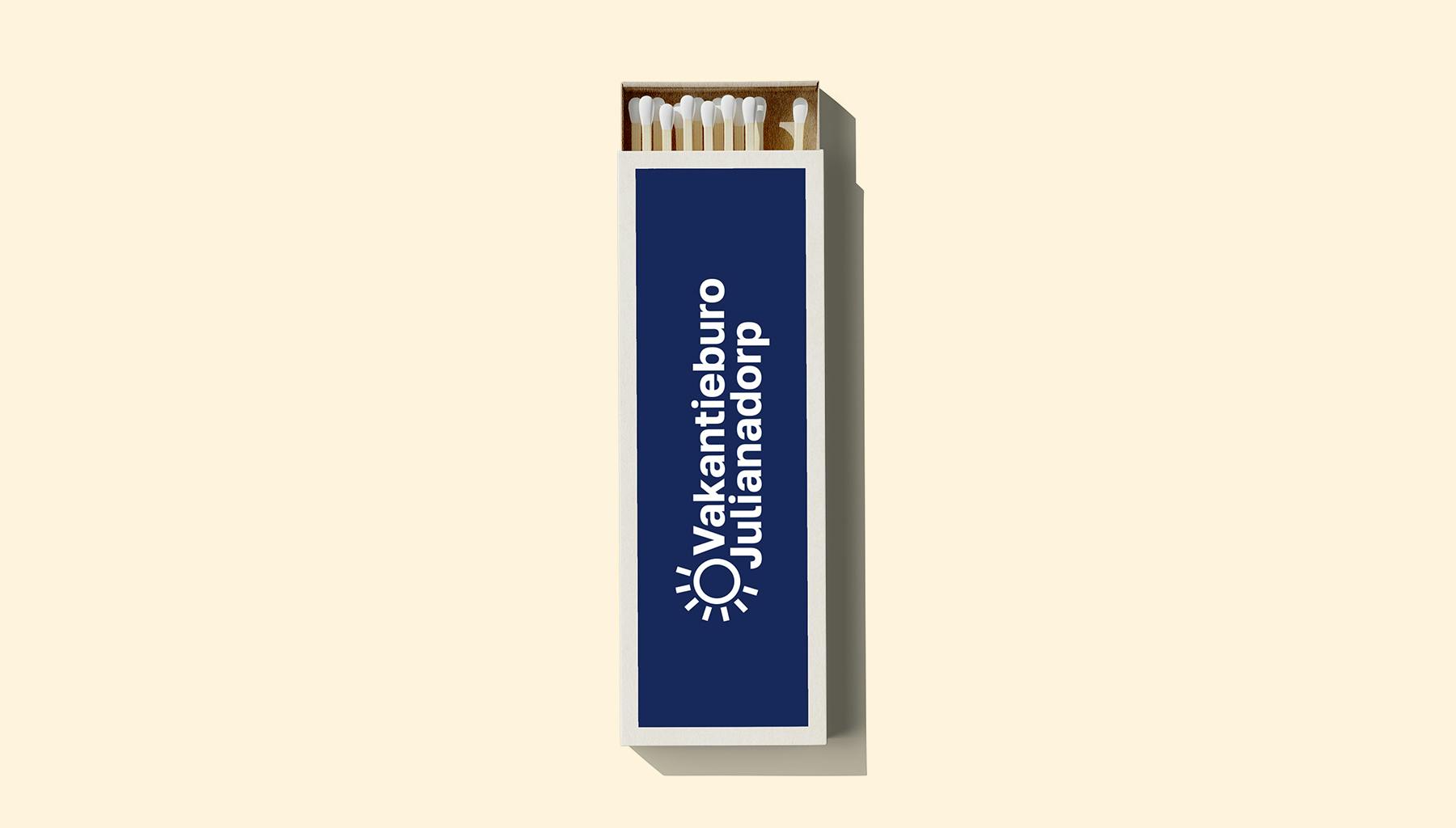 Luciferdoosje met logo