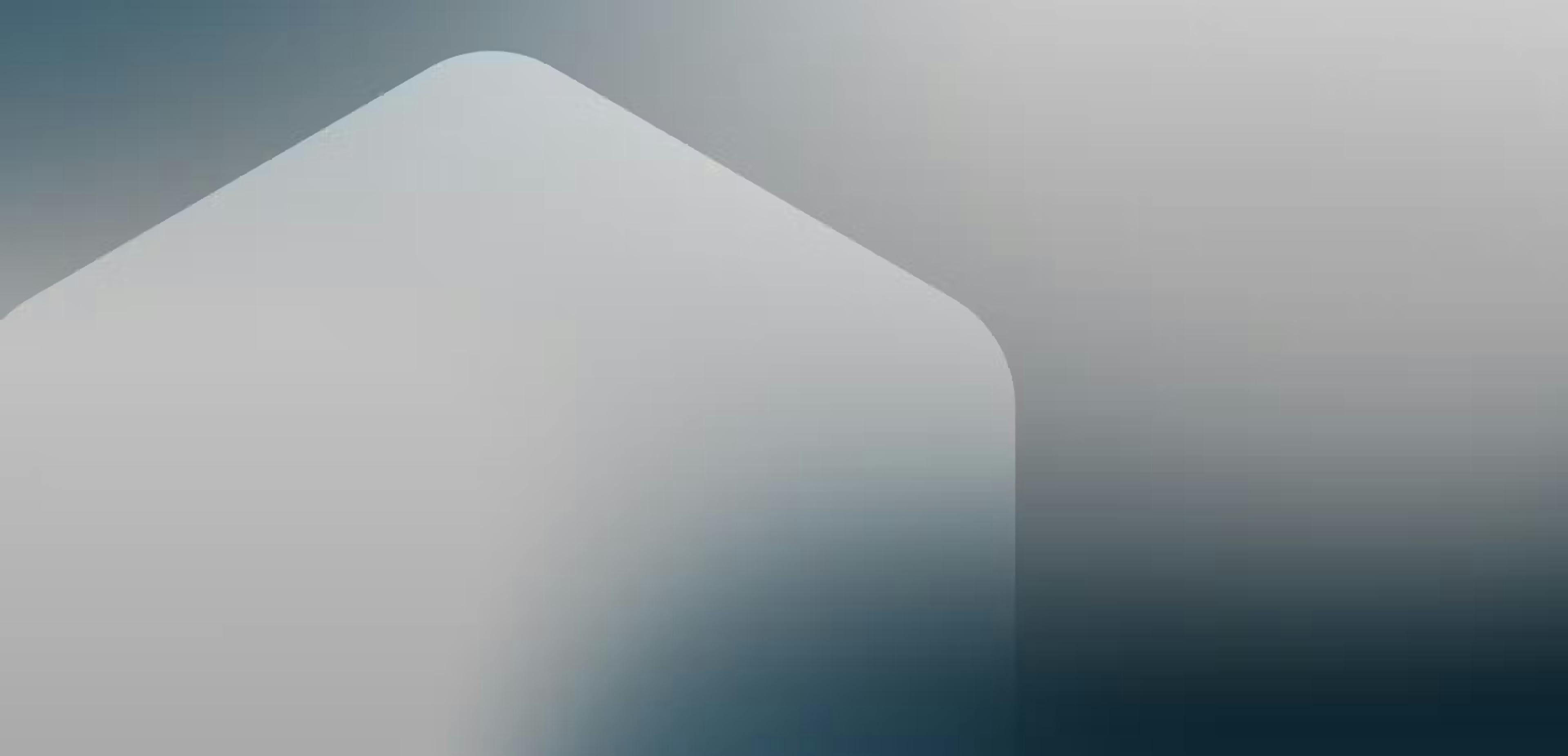 Gradient image with hexagon