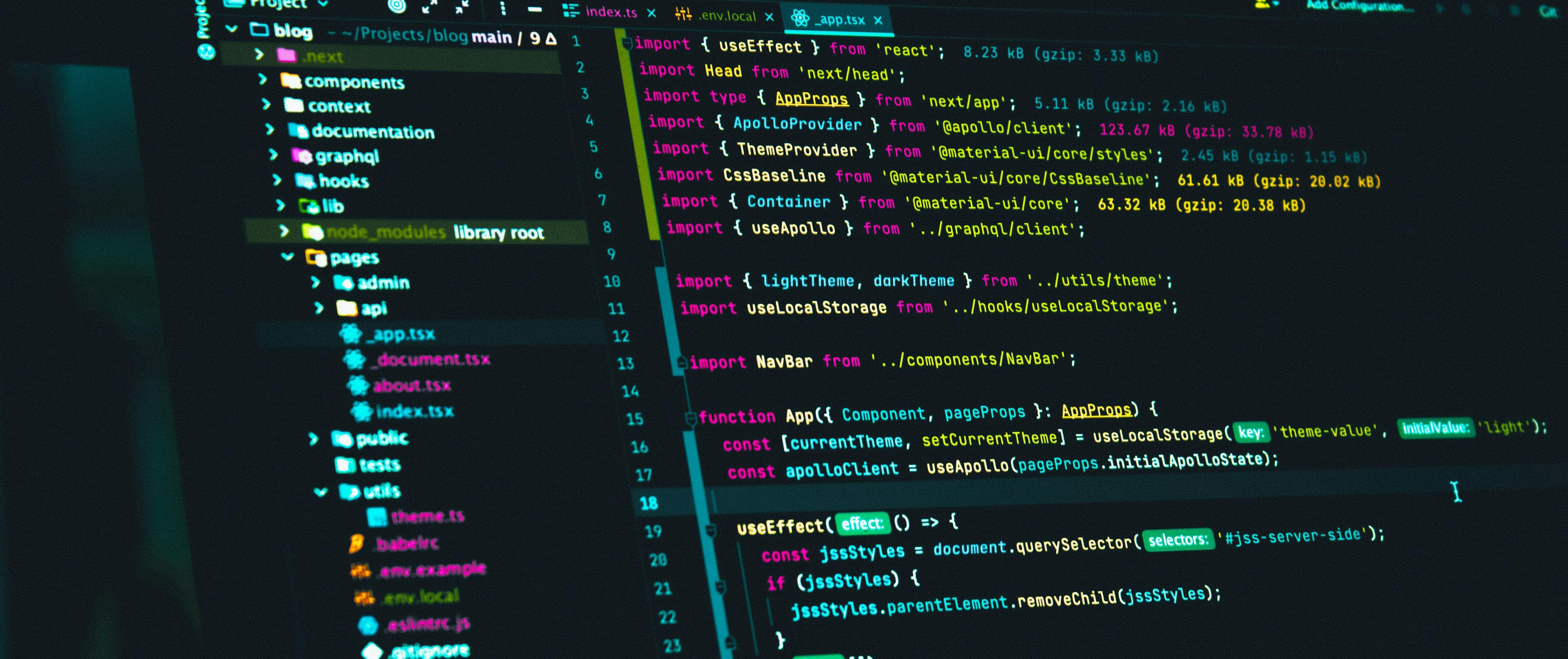 Monitor with colorfull code