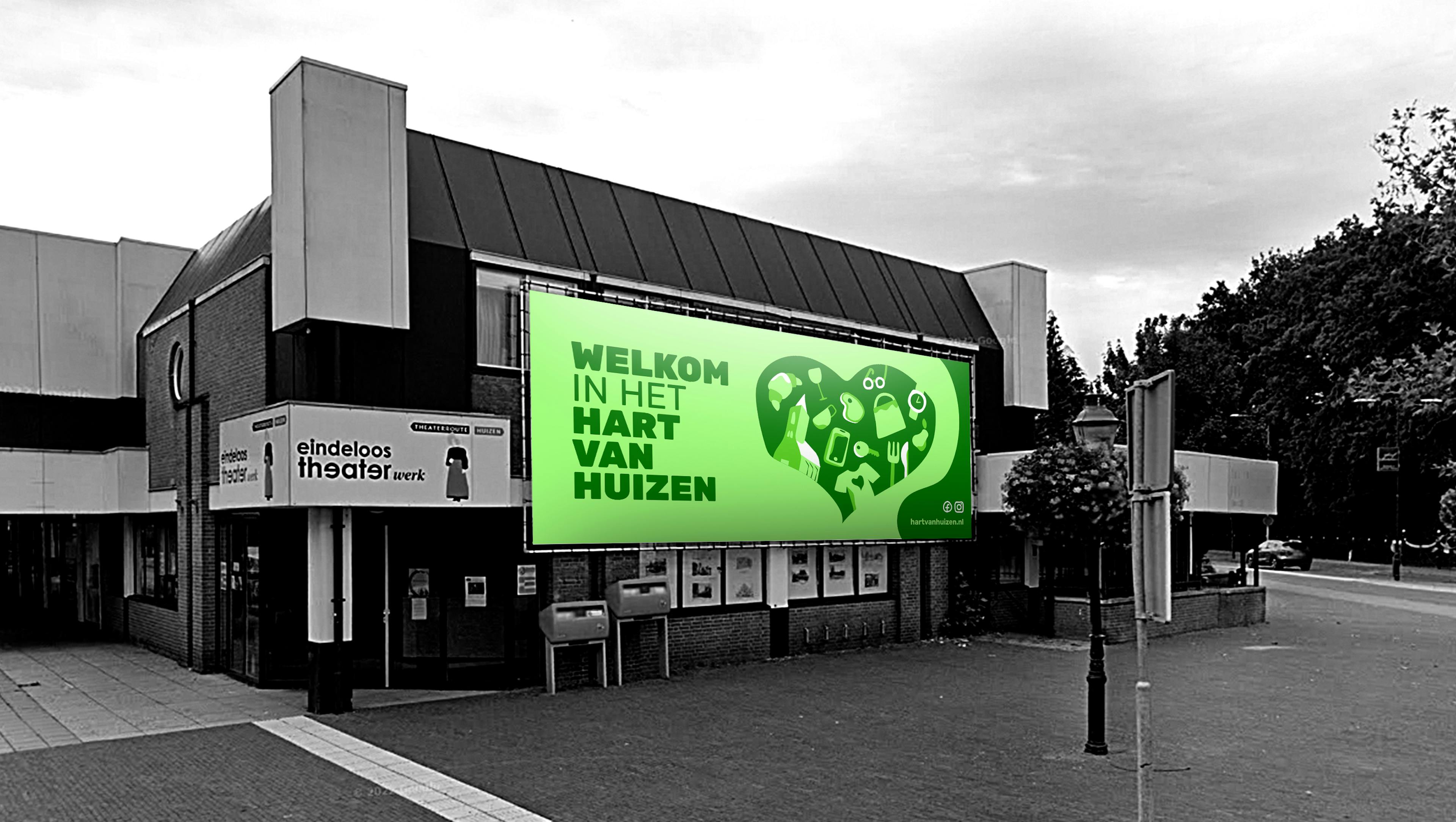Hart van Huizen billboard