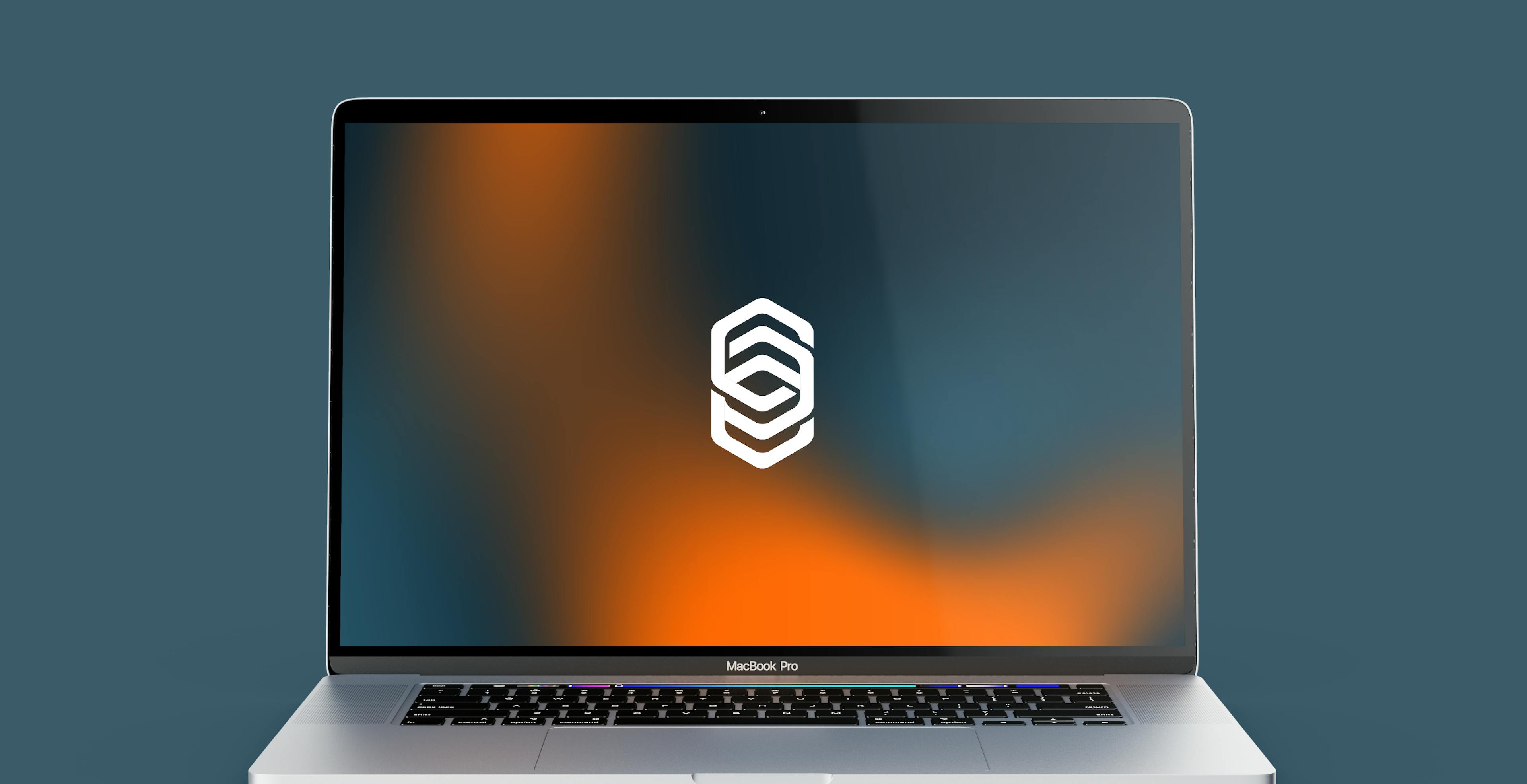 Logo MFAD op laptop