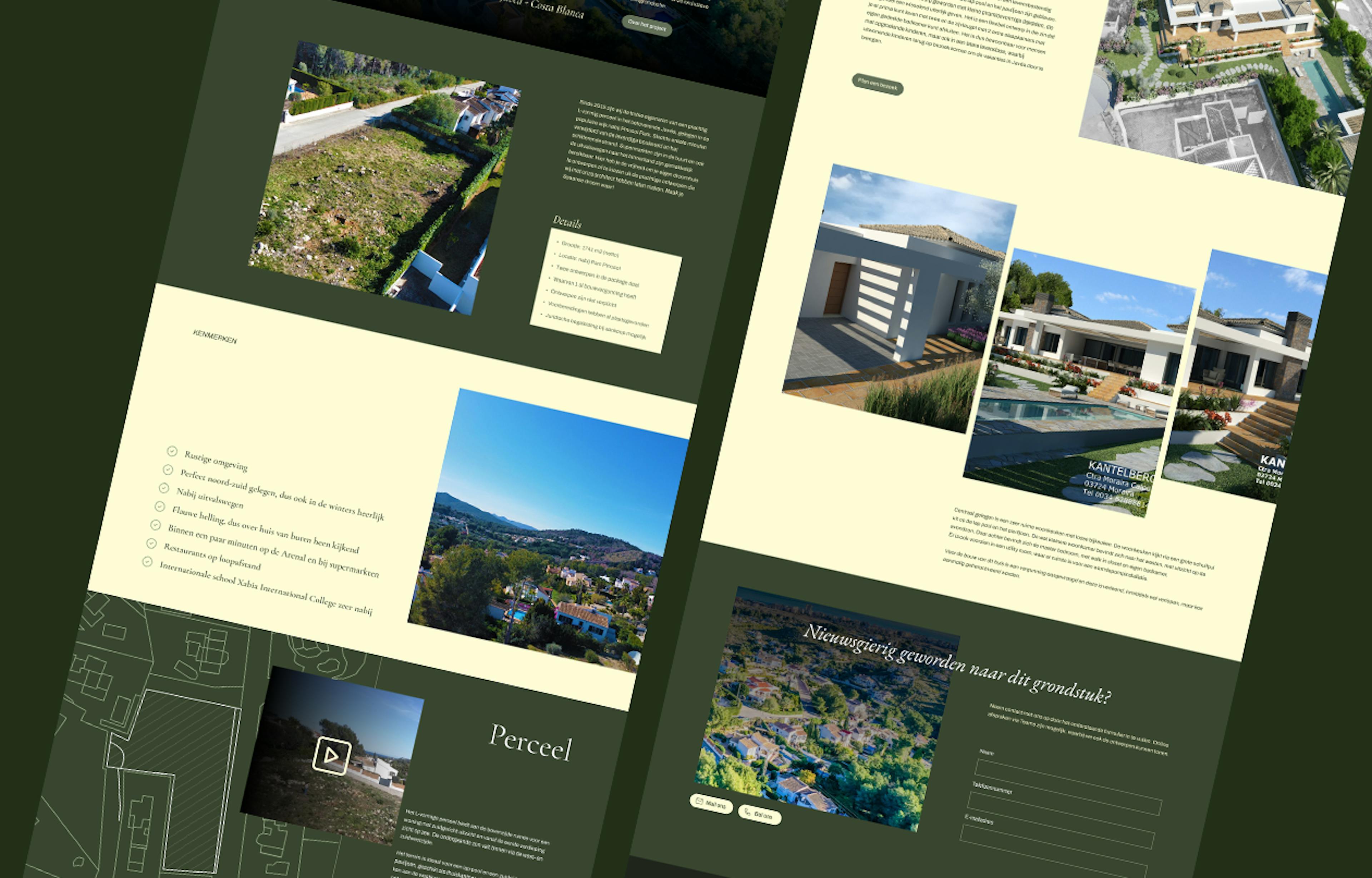 Casa Miel website design