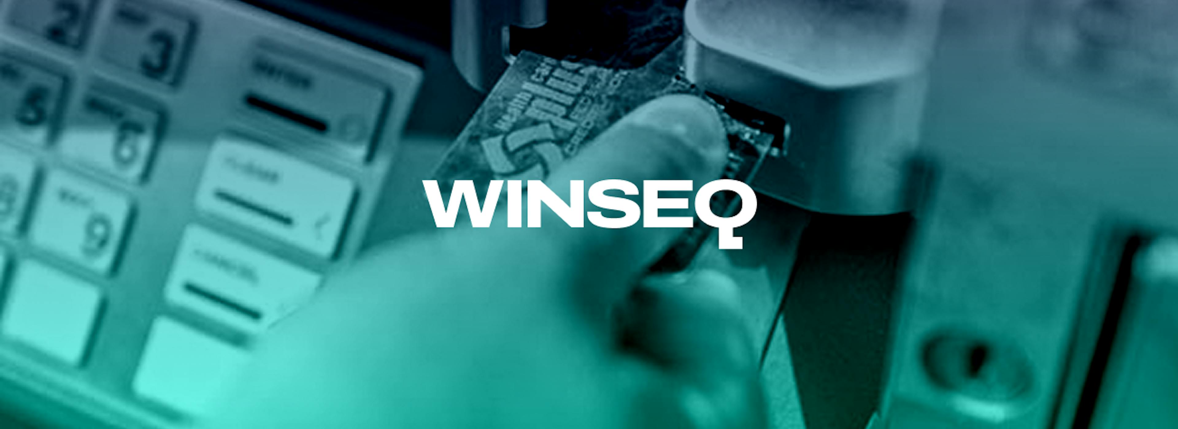 Winseq logo with ATM machine