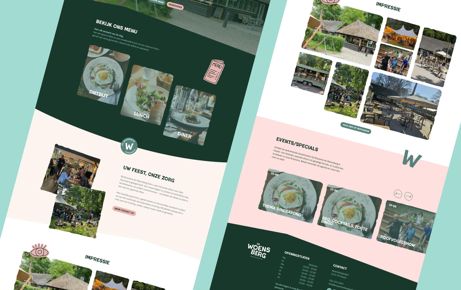 De Woensberg website presentatie