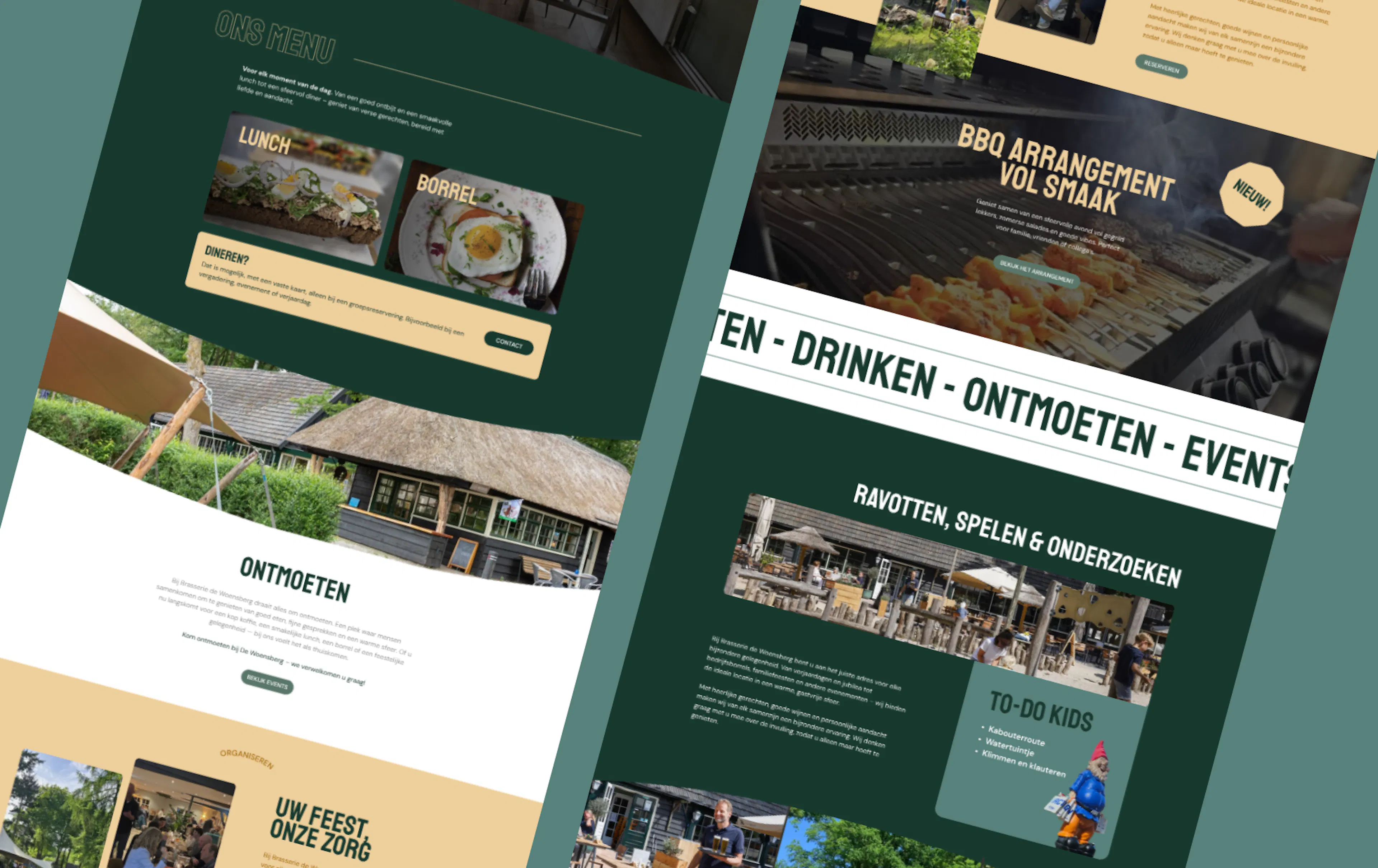 De Woensberg website shots