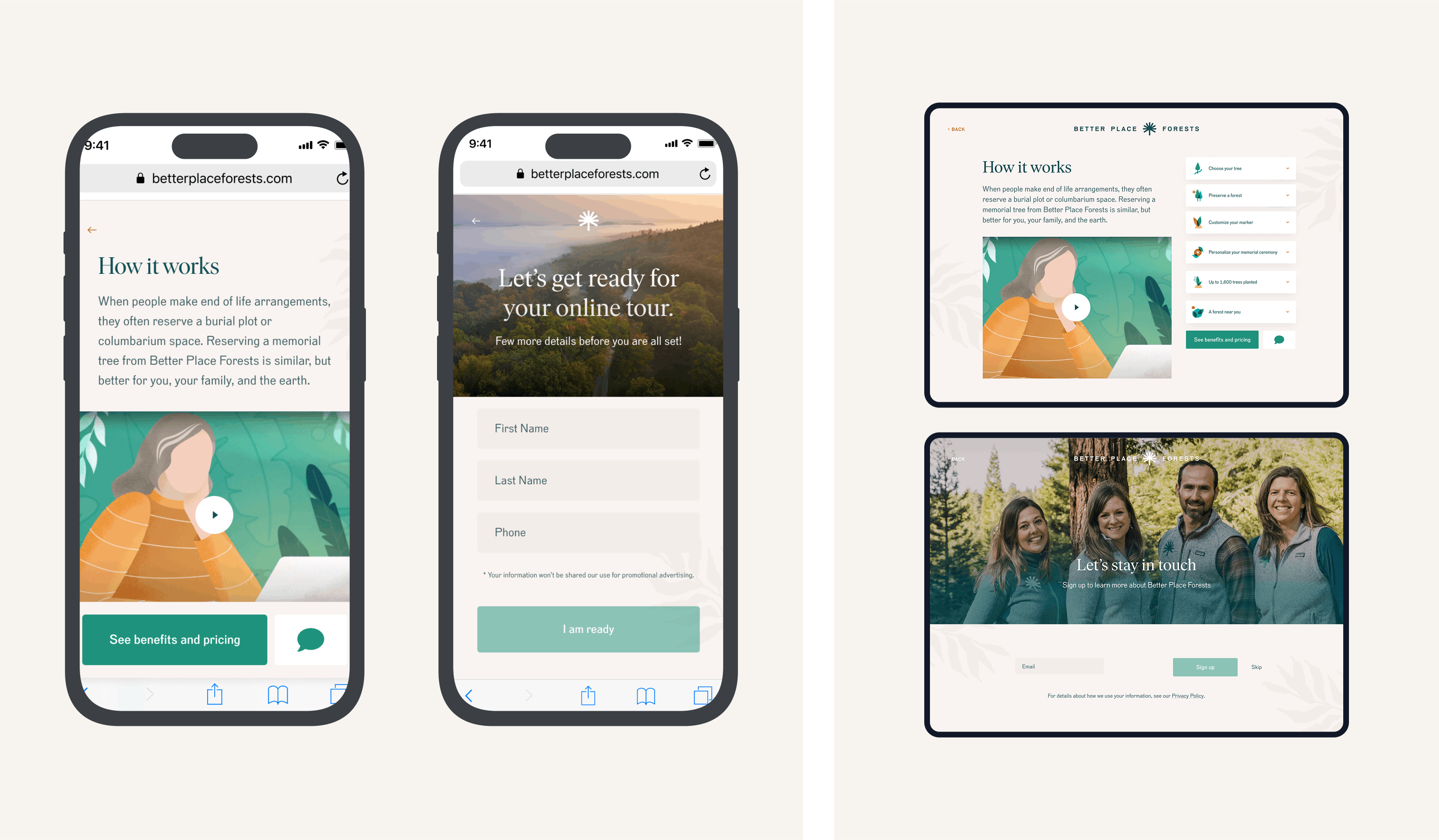Iterations & Handoff Mockup Mobile
