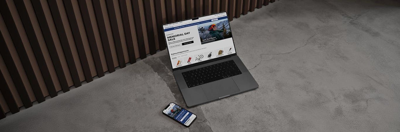 Desktop And Mobile With Mockup