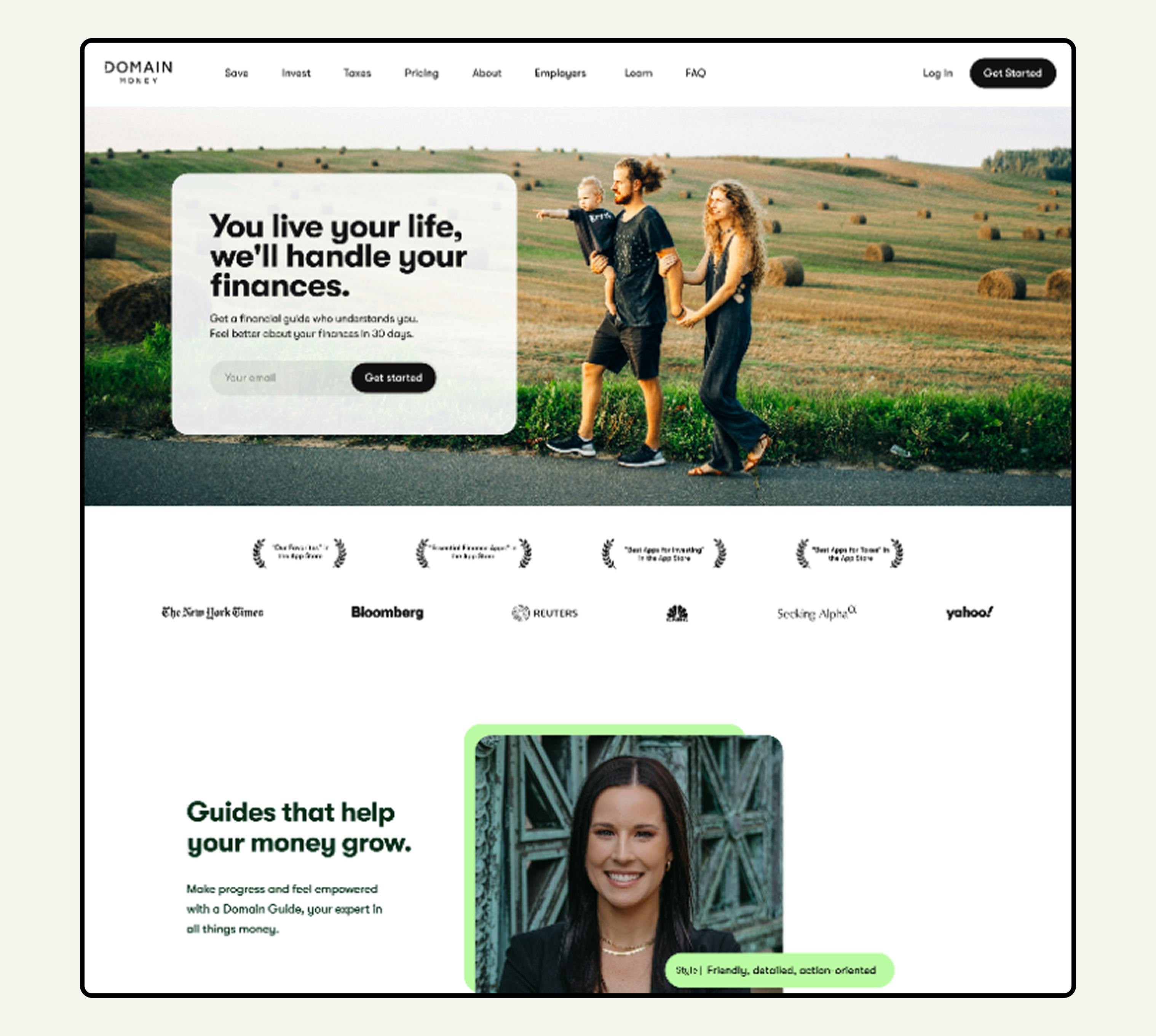 Homepage Step 1