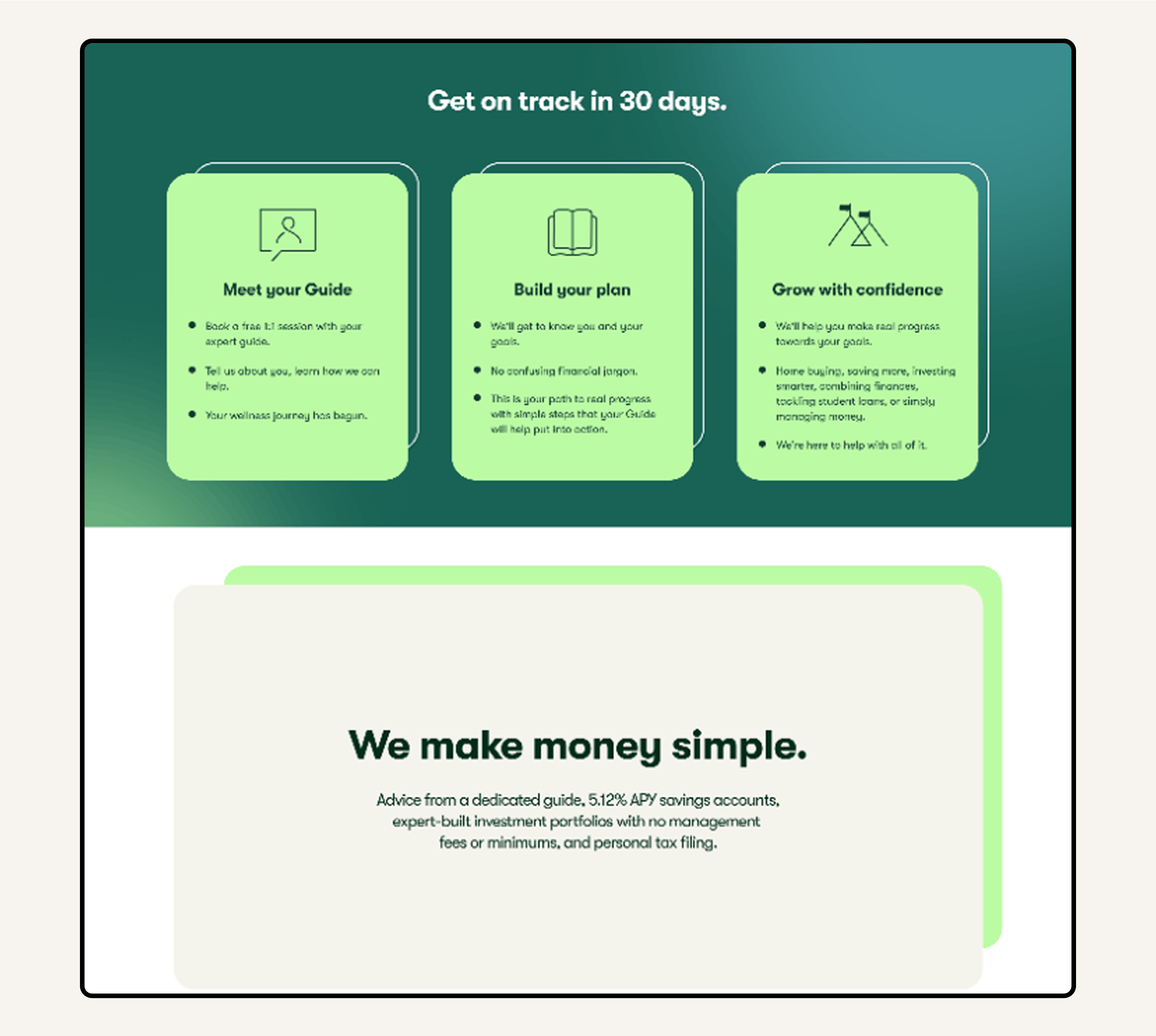 Homepage Step 3