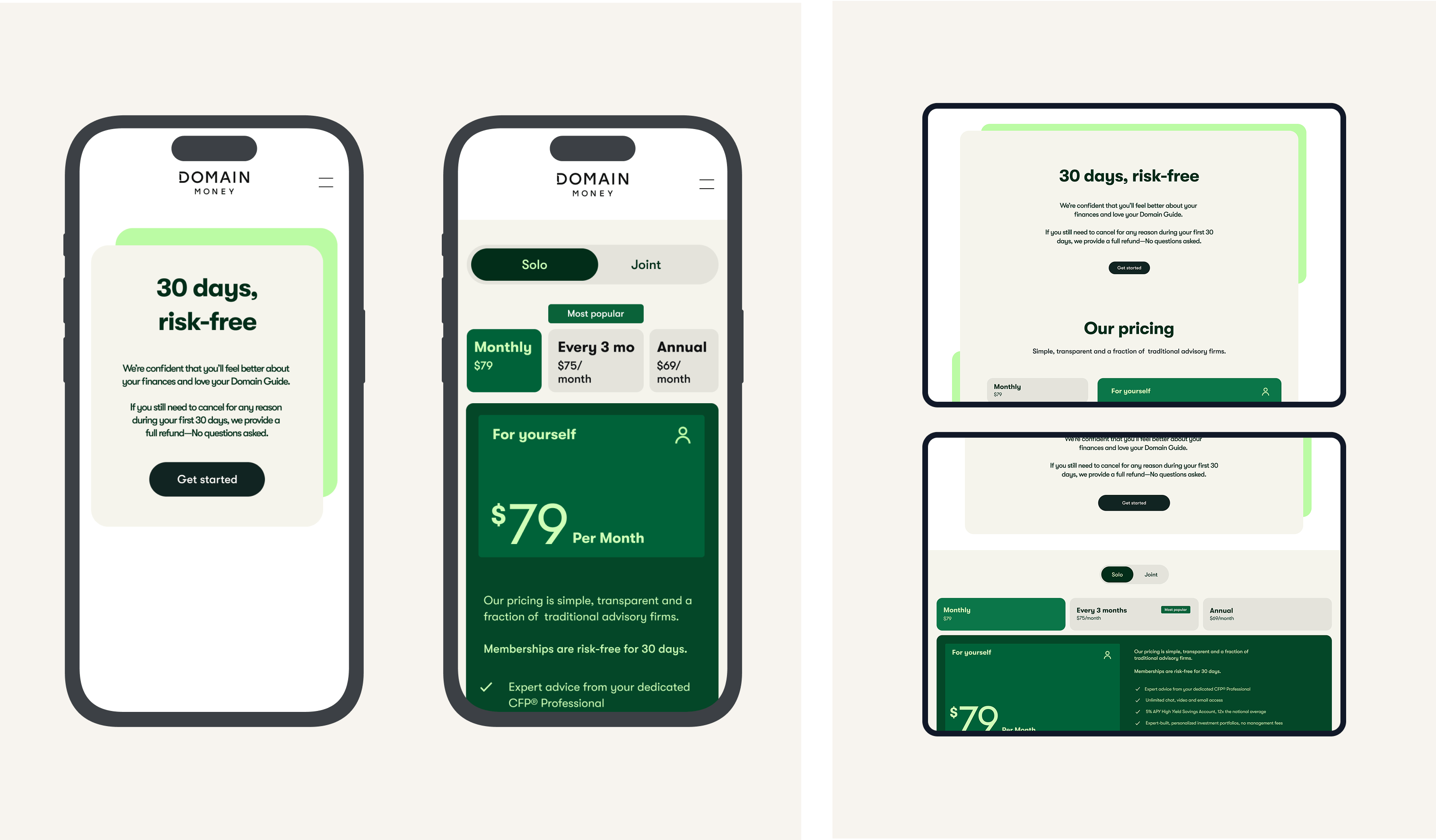Home | 30 days risk-free Option 4