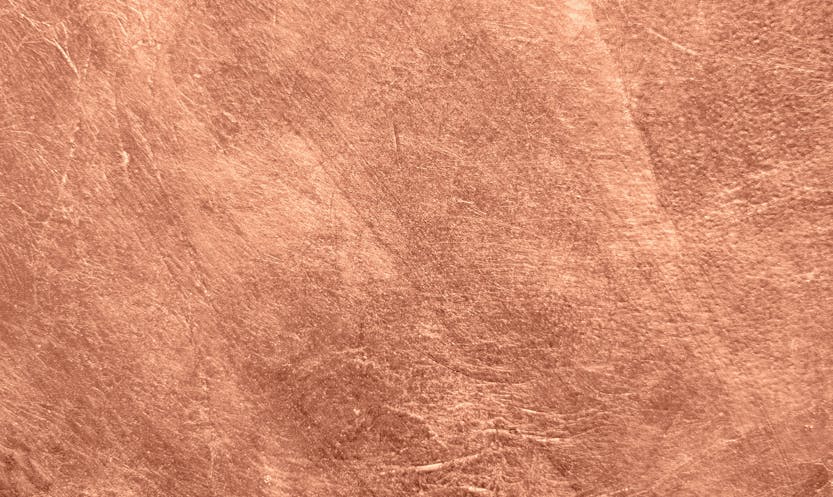 Kupfer Metalloberfläche. Wandbelag Chemnitz, Regensburg Malermeister Müller und Sohn