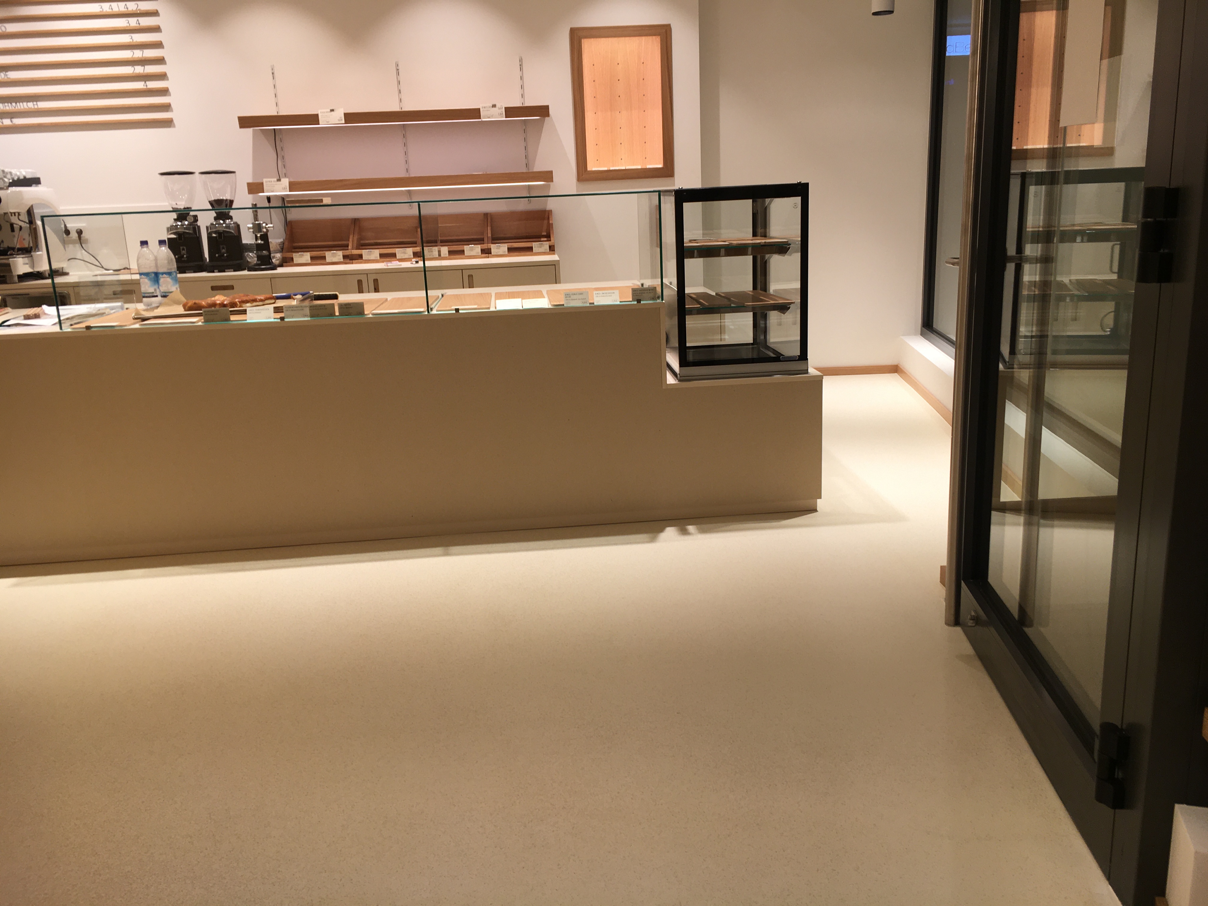 Ein neuer Linoleumboden 