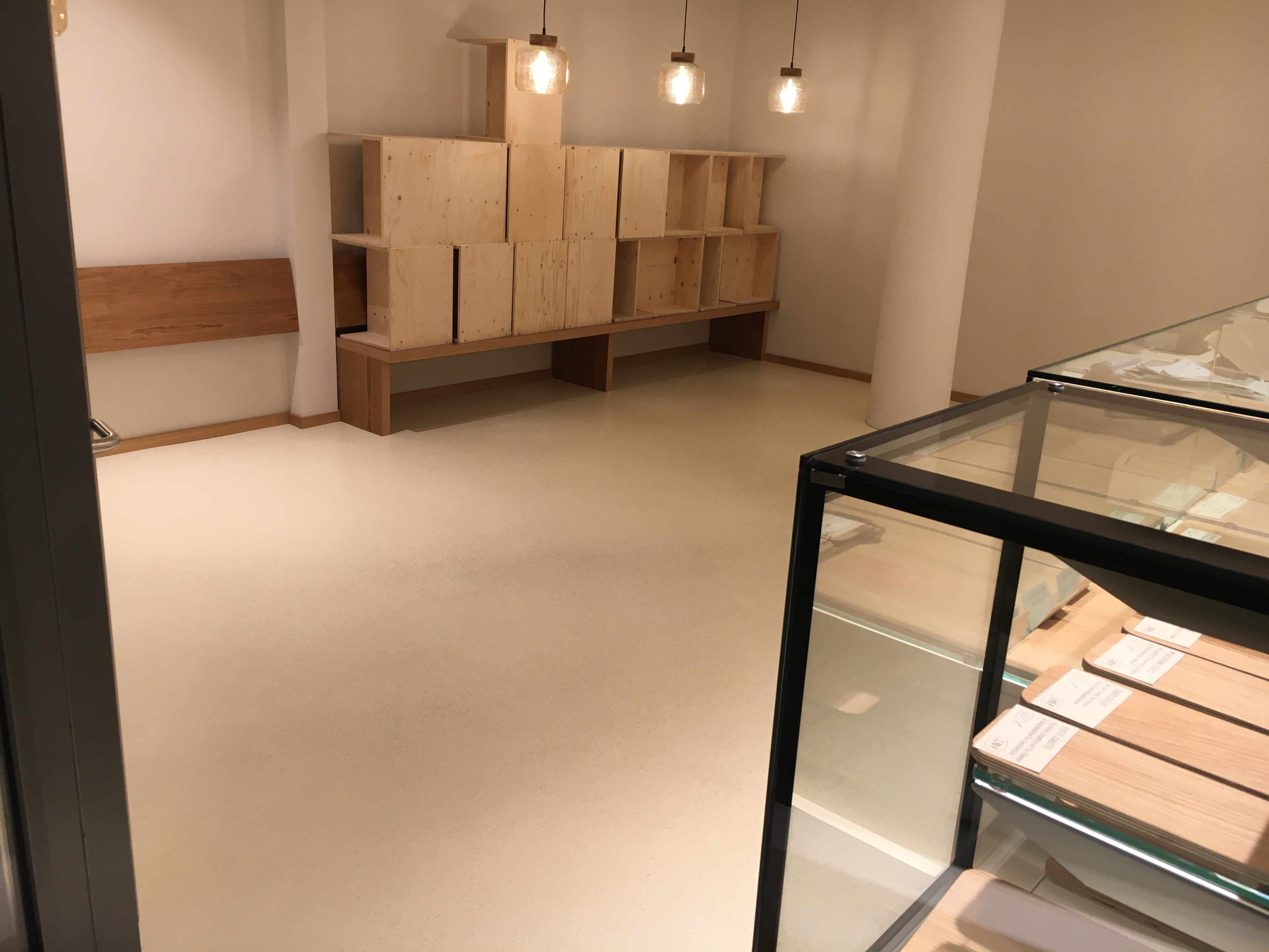 Ein neuer Linoleumboden 