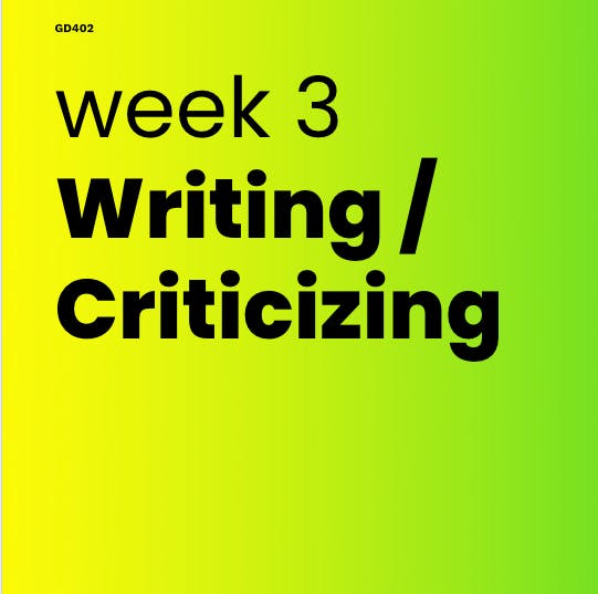 week 3 presentation