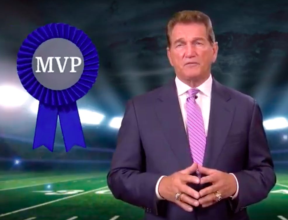 Click to play the Joe Theismann promo video #4.