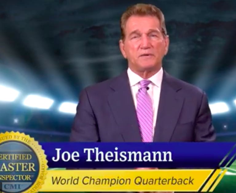 Click to play the Joe Theismann promo video #1.