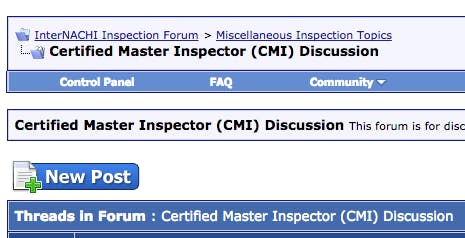 Click to post on the CMI forum.