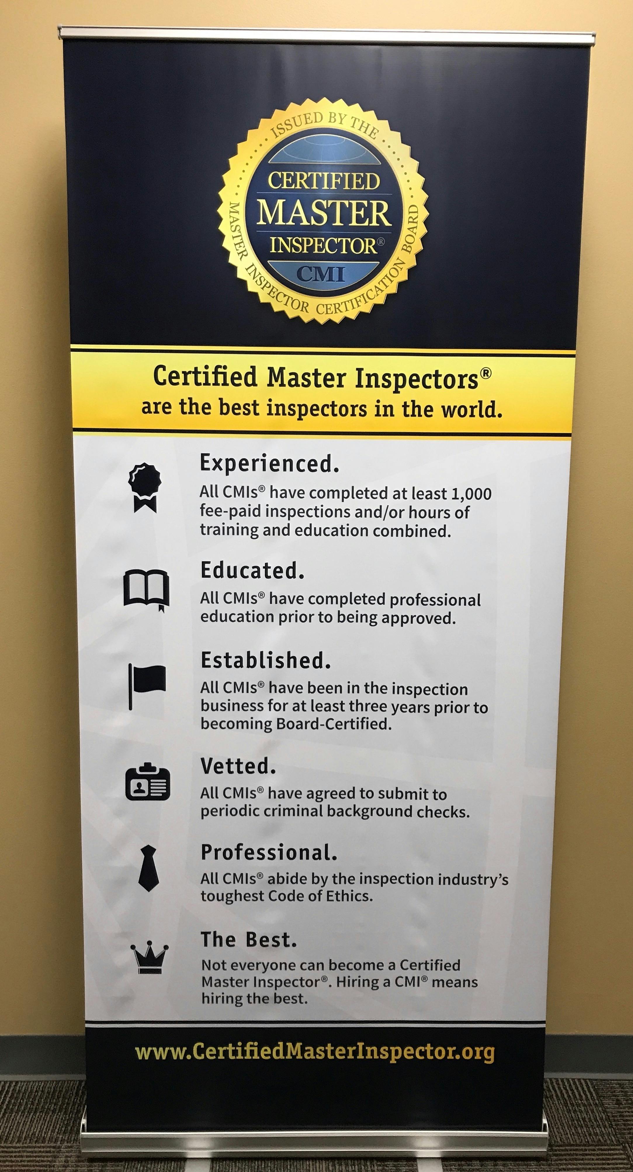 Welcome To The Certified Master Inspector Store Welcome To The Certified Master Inspector Store