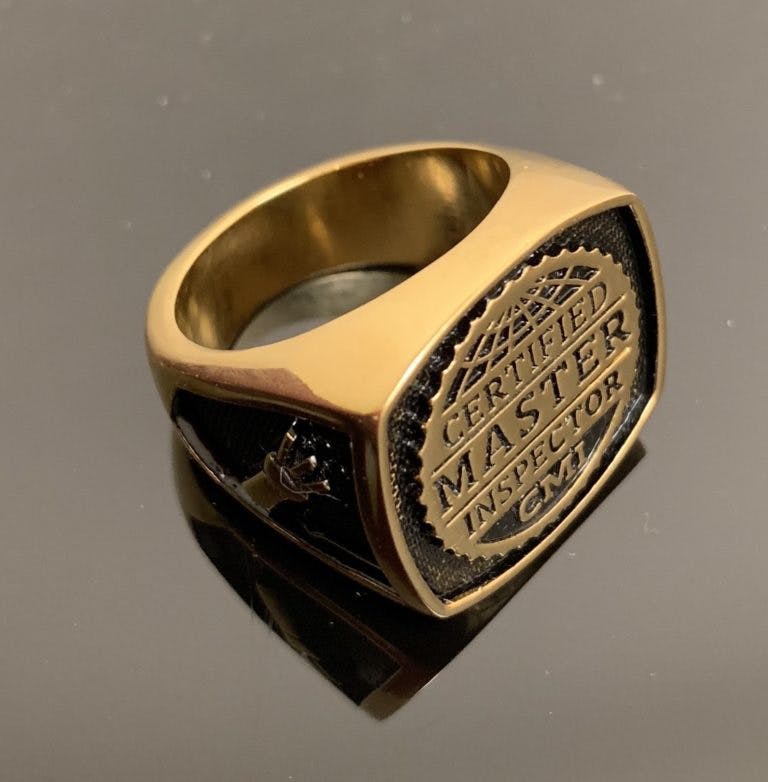 Click to order yourCMI® gold ring.