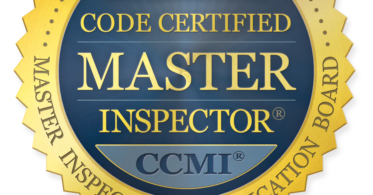 Cmi Codemark Use requirements for Code Certified Master Inspector - CCMI® and logo.