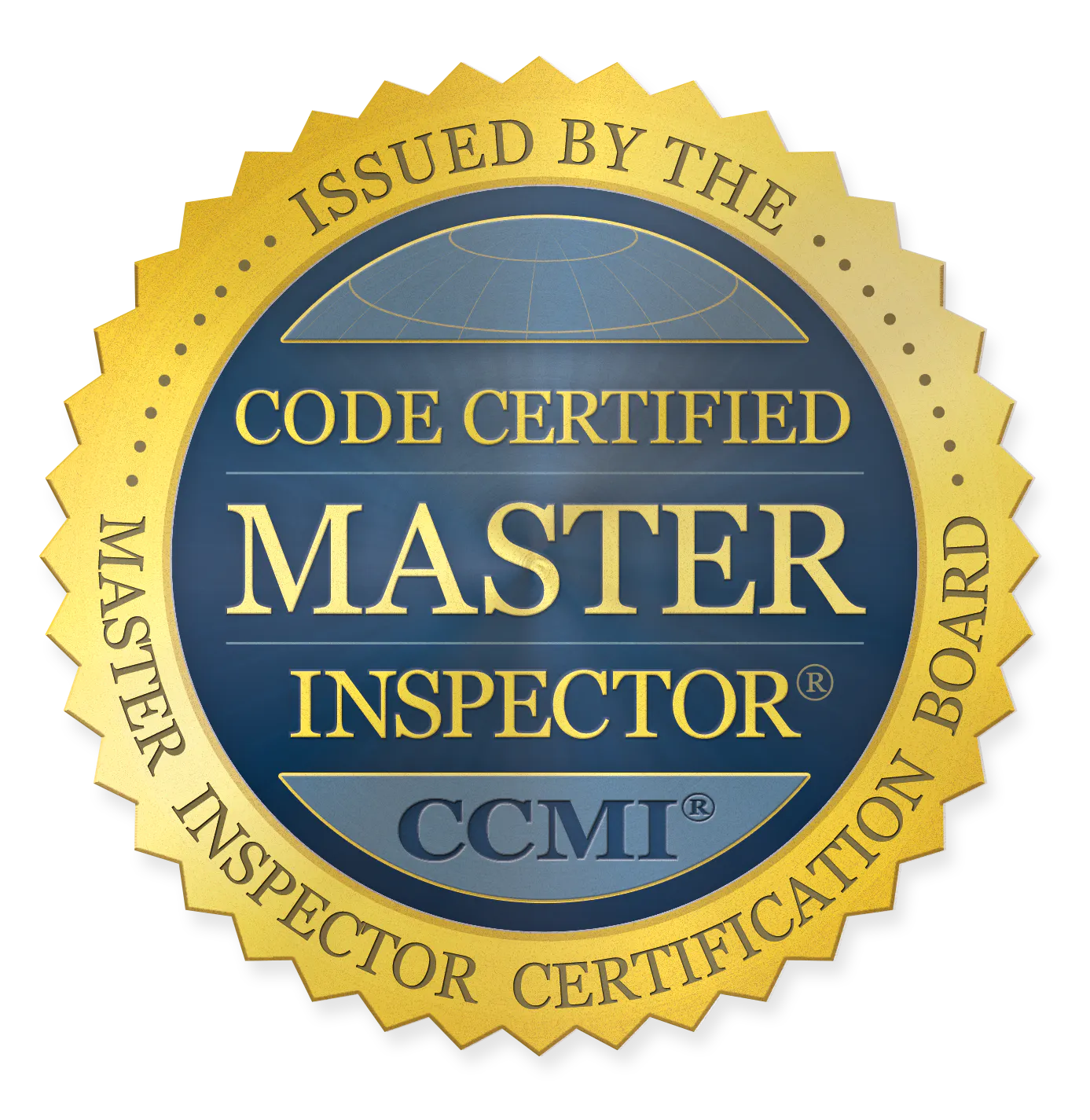 Code Official Inspector Use requirements for Code Certified Master Inspector - CCMI® and logo.