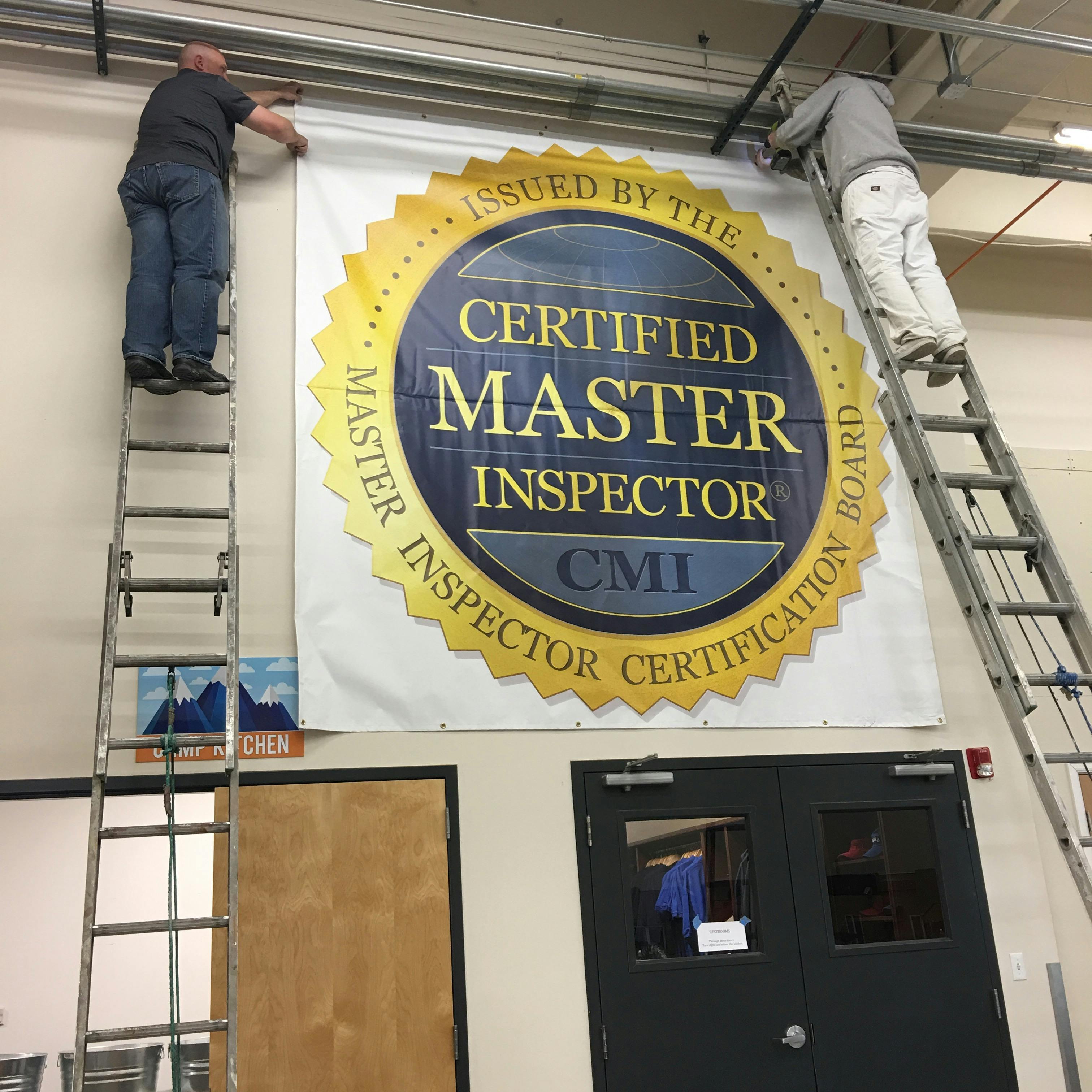 Largest banner in the inspection industry