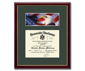 Honorable Discharge Frames