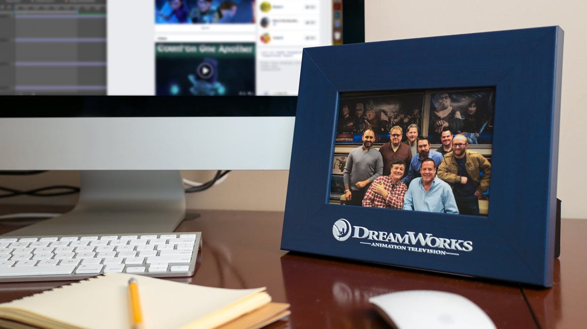 Dreamworks custom photo frame