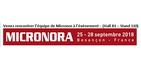 Salon Micronora 25-28 sept 2018