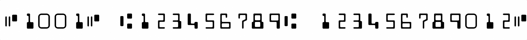 Demo of the variable font