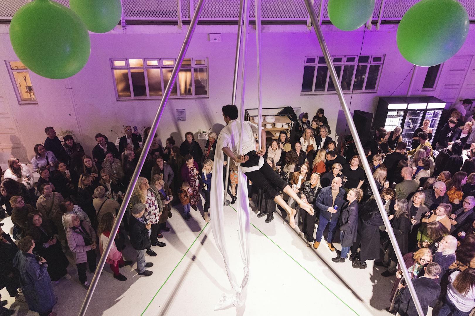 Frá opnunarhátíð HönnunaMars í Hafnarhúsi í fyrra.