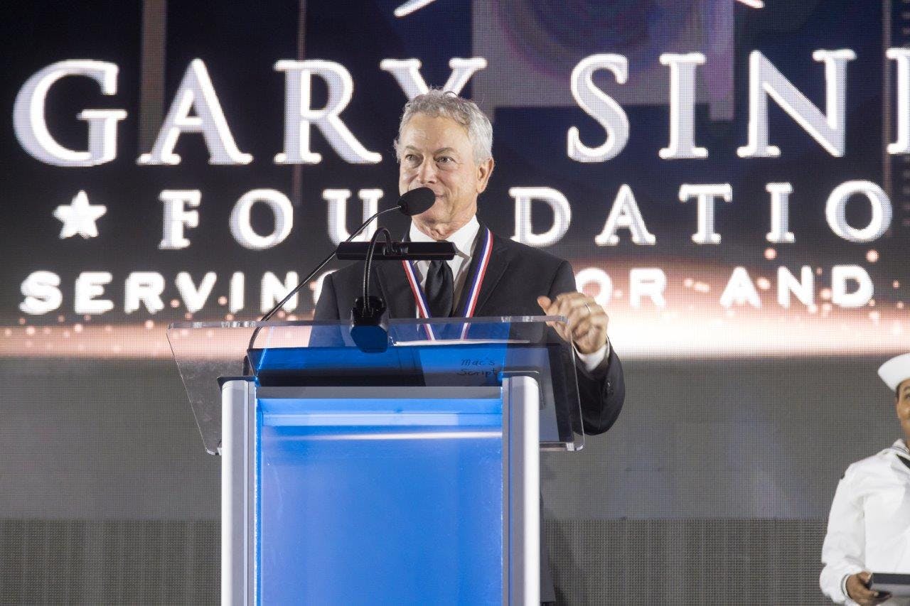 Gary Sinise, Midway American Patriot Award honoree 2022
