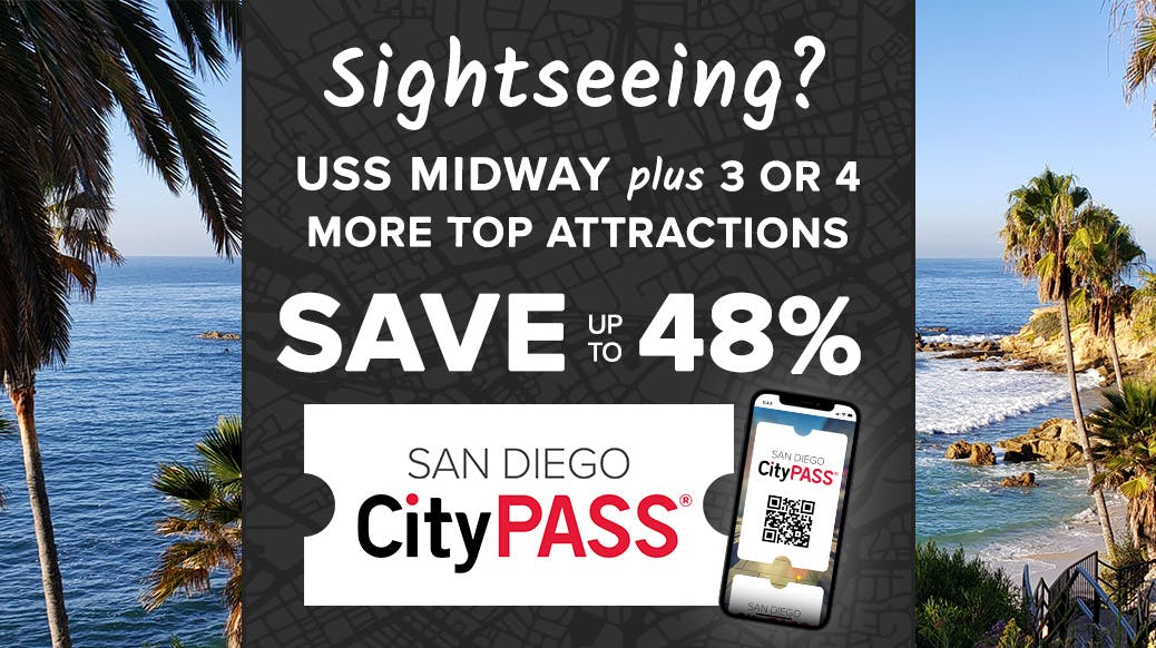    Sightseeing? Save on admission to 4 or 5 top San Diego theme parks and attractions with San Diego CityPASS® tickets.