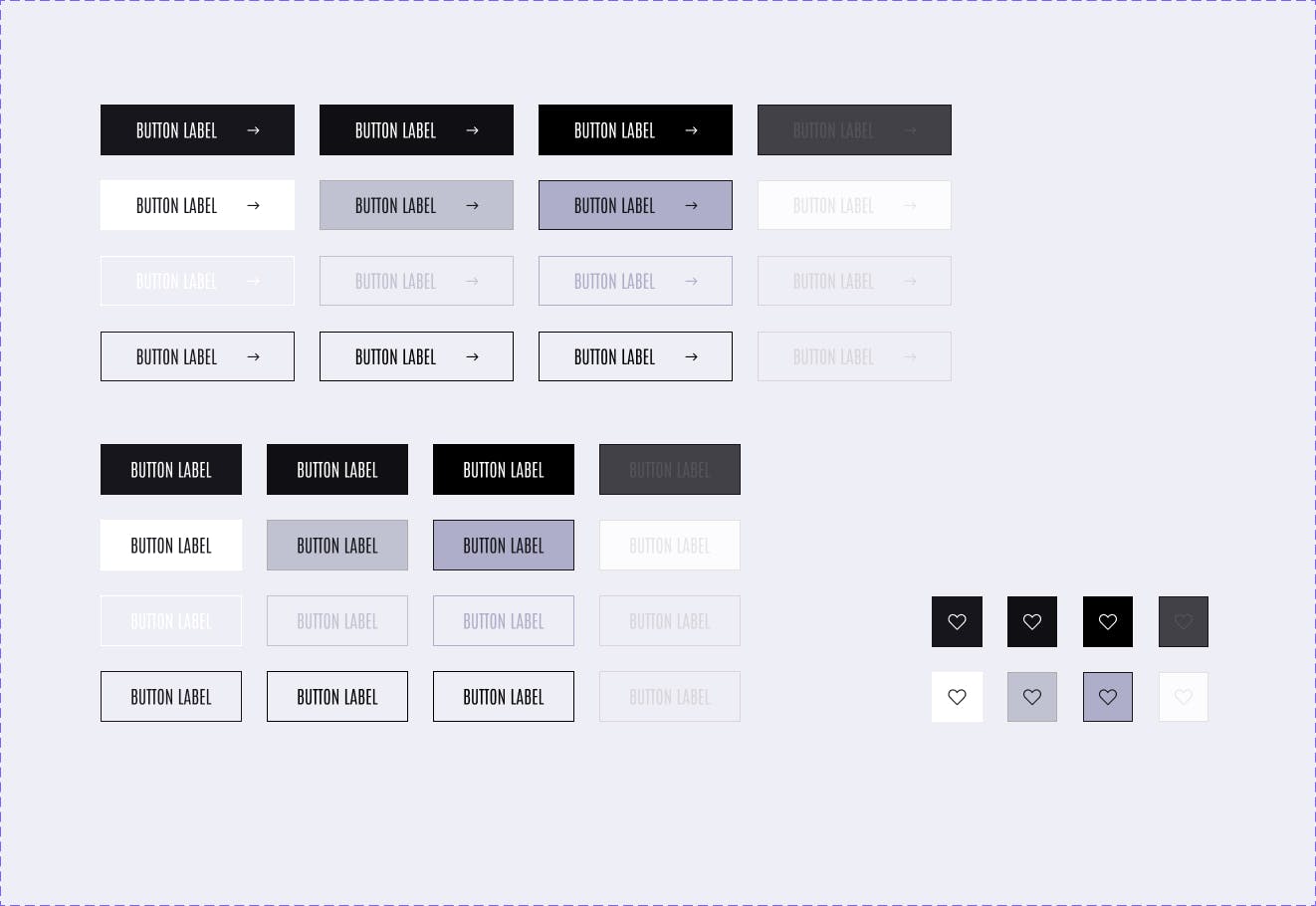 Buttons Design System