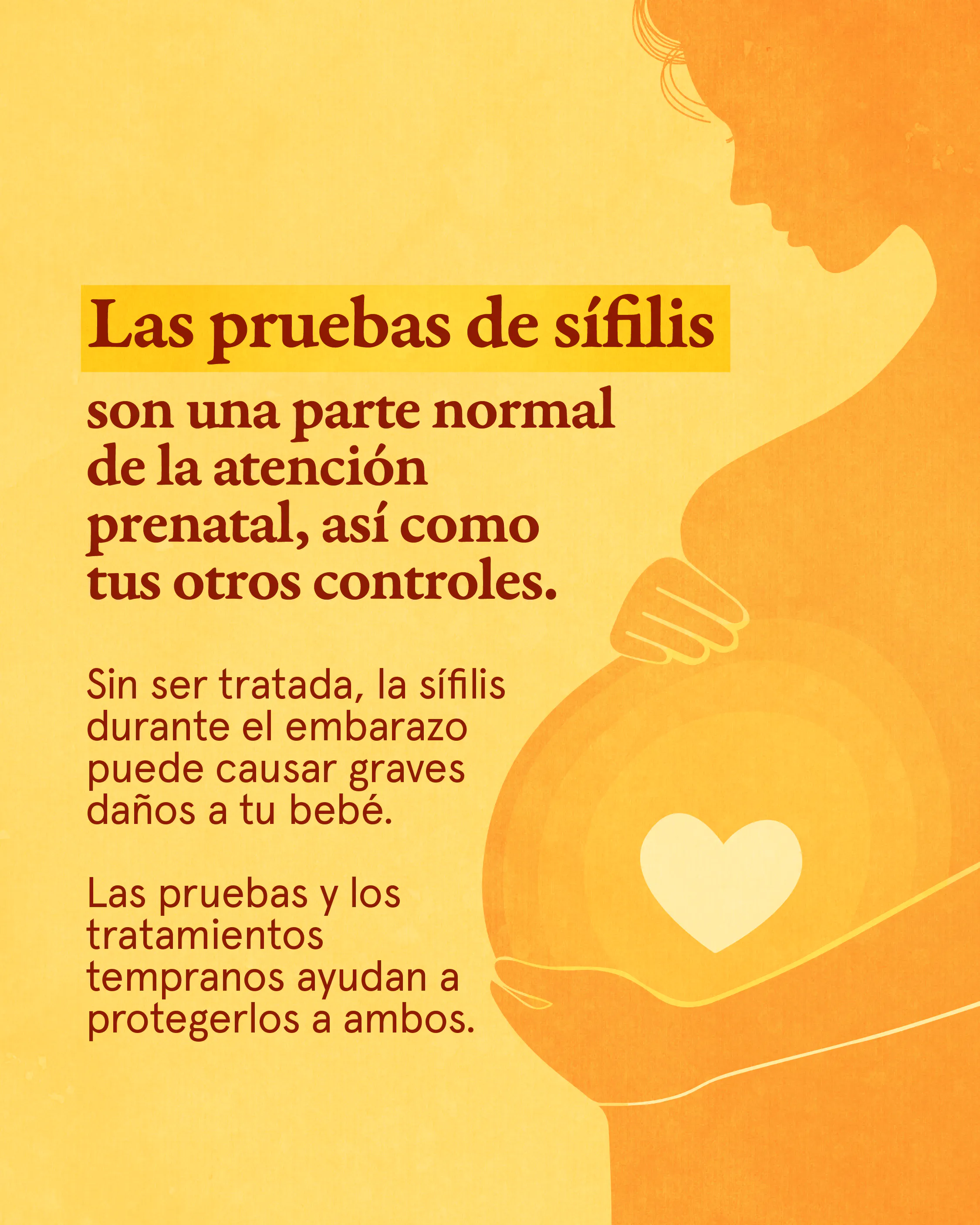 Las pruebas de sífilis son una parte importante de la atención prenatal